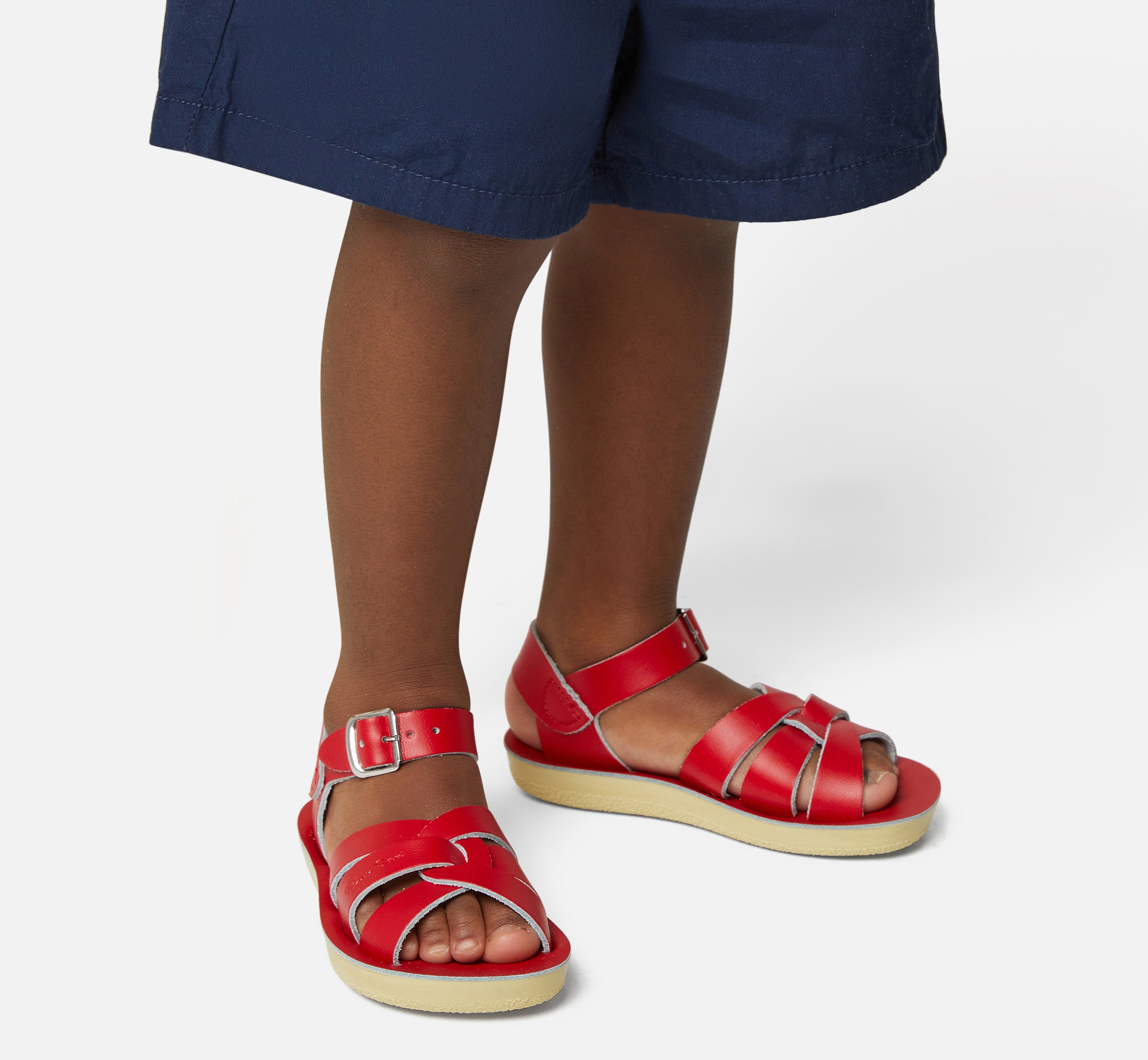 Swimmer Red Kids Sandal - Salt-Water Sandals UK