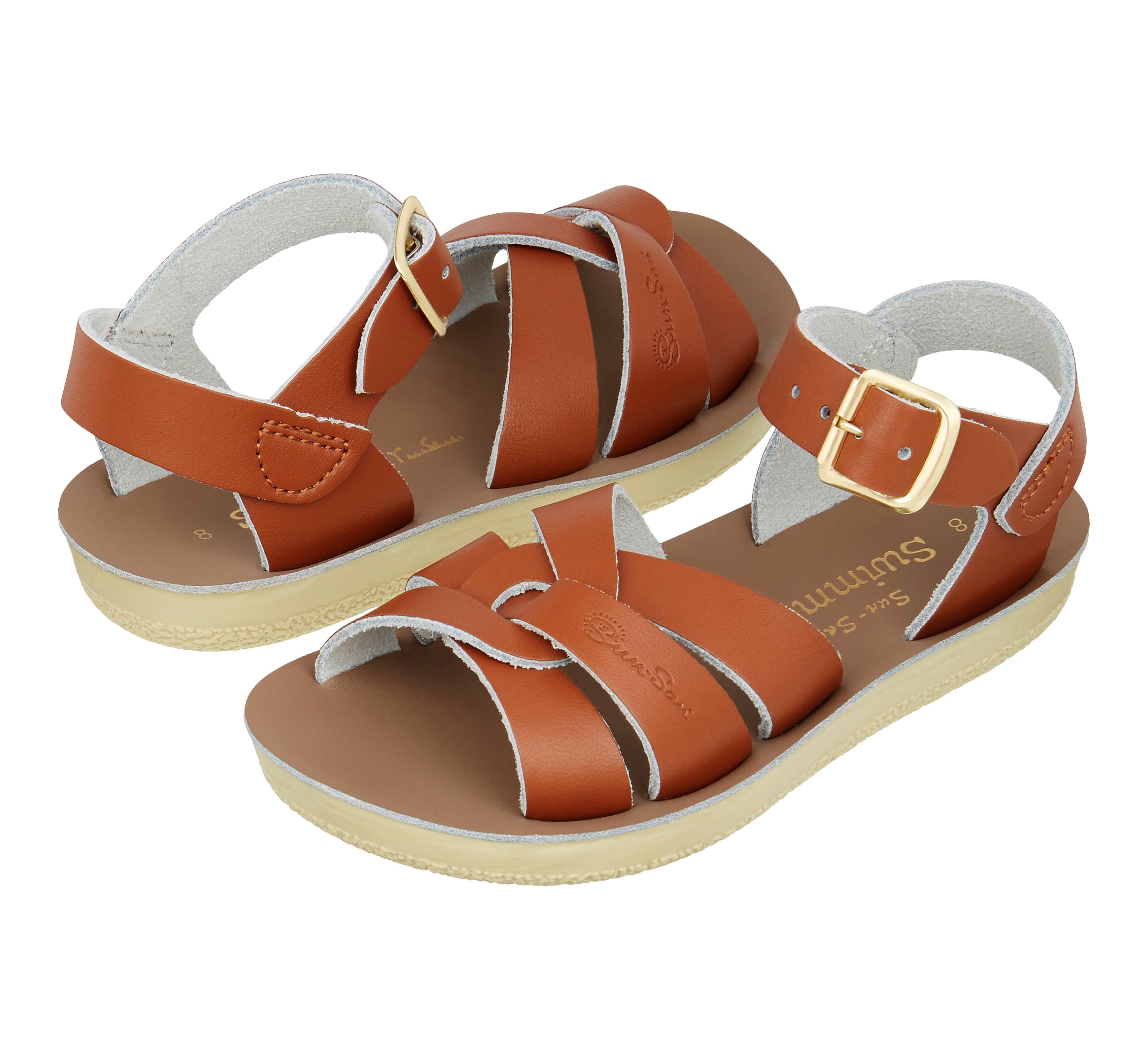 新品Saltwater sandals swimmer Tan size 10 Swimmer Tan Kids Sandal - Salt-Water Sandals Shop UK