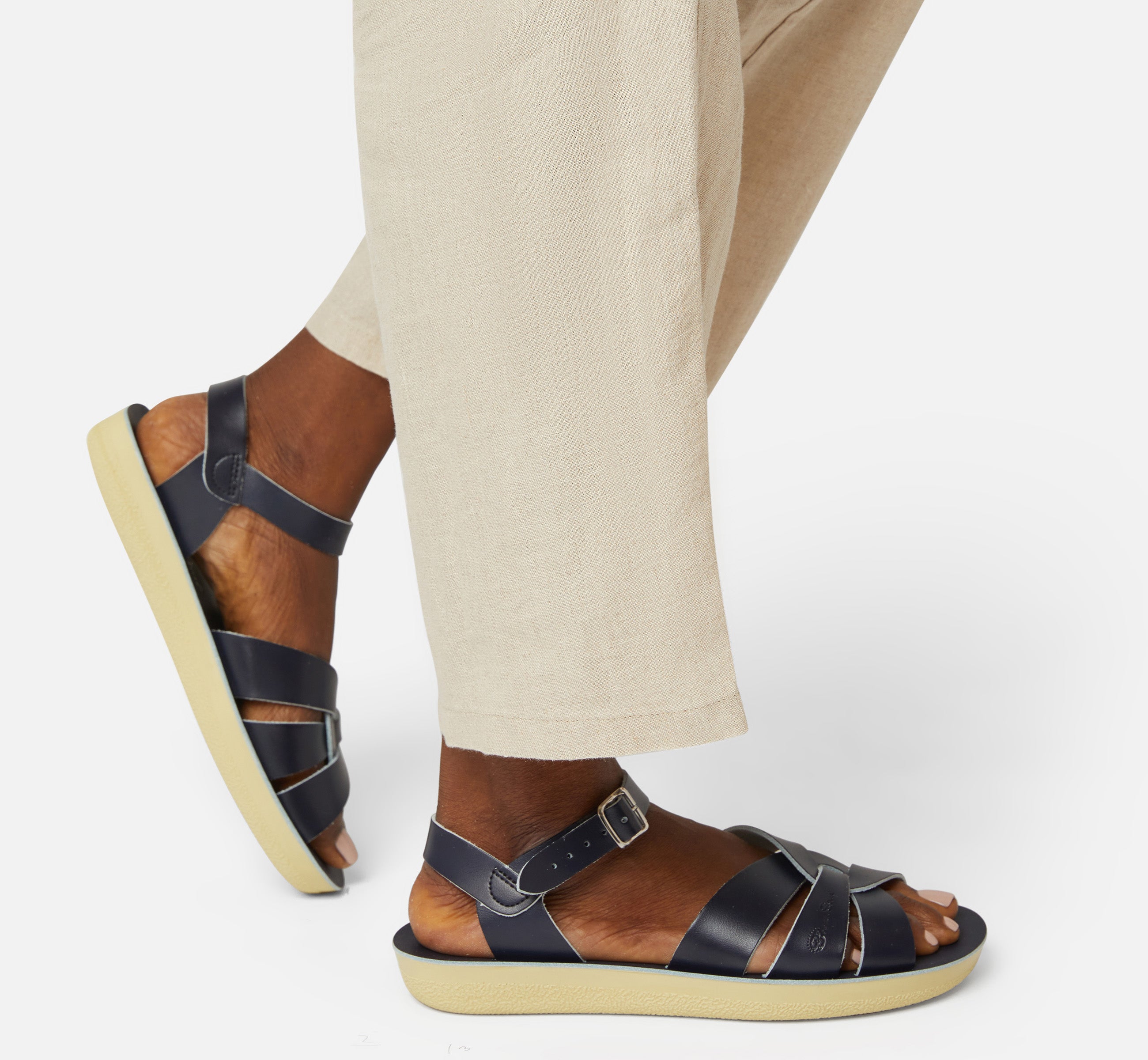 Swimmer Navy Womens Sandal - Salt-Water Sandals UK