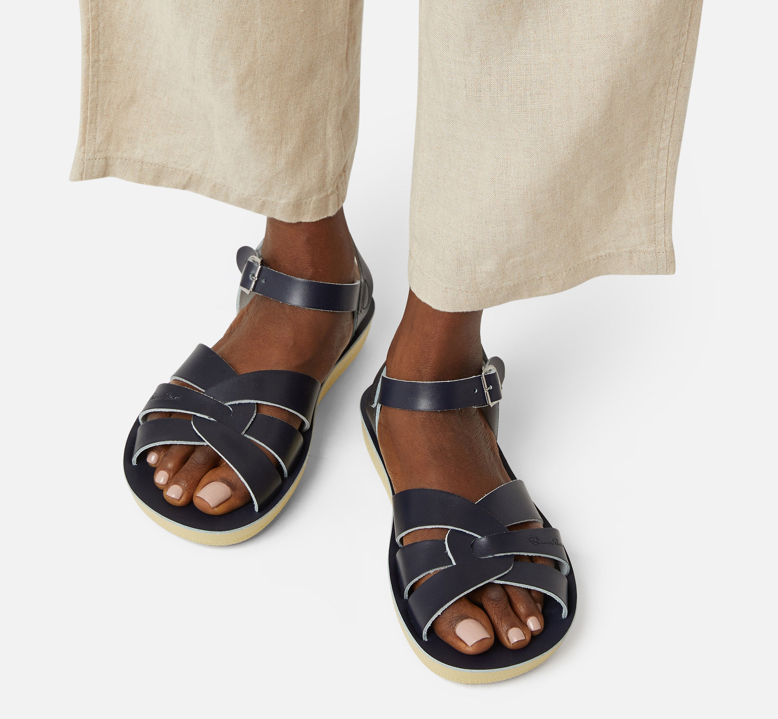 Swimmer Navy Womens Sandal - Salt-Water Sandals UK