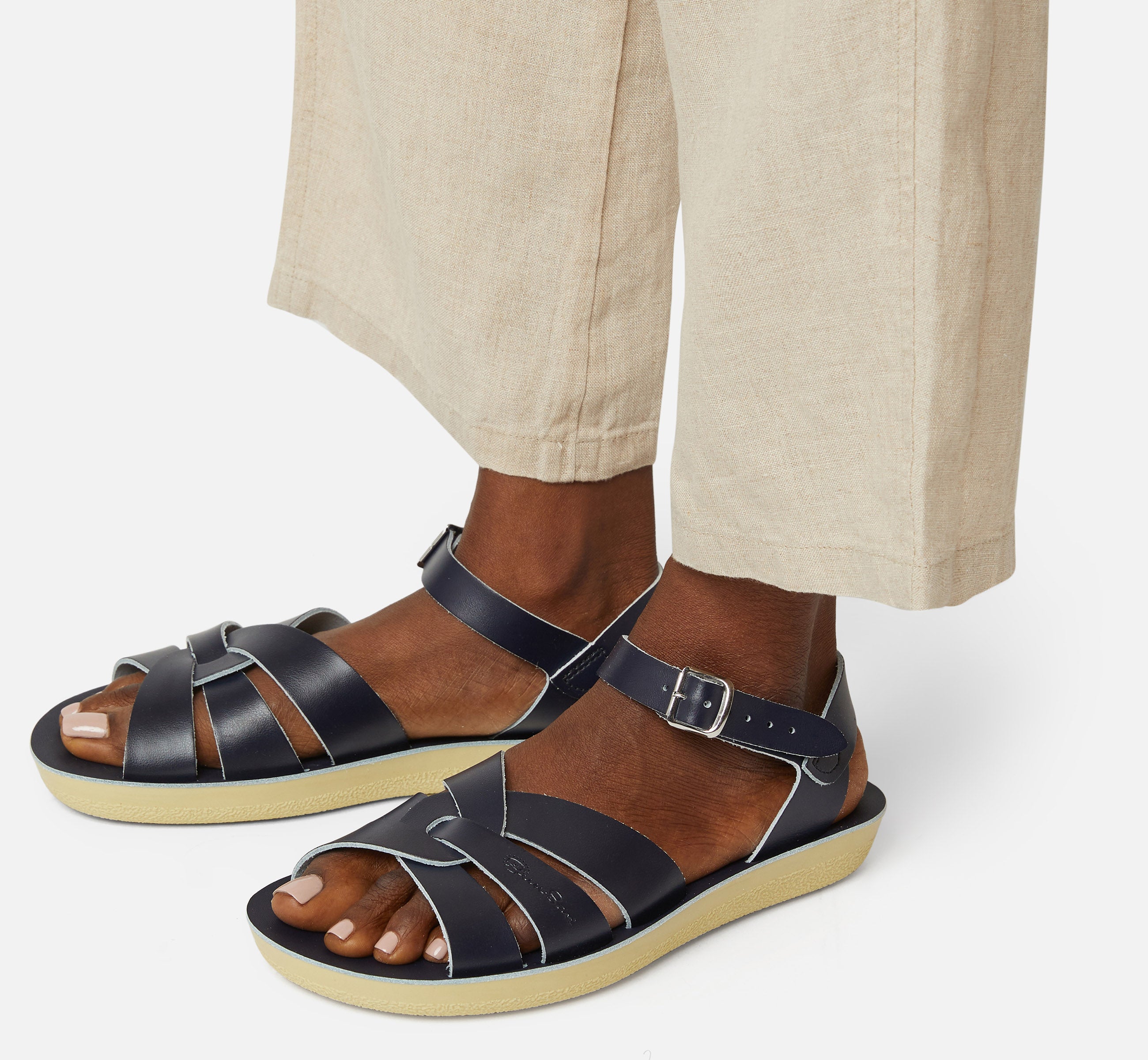 Swimmer Navy Womens Sandal - Salt-Water Sandals UK
