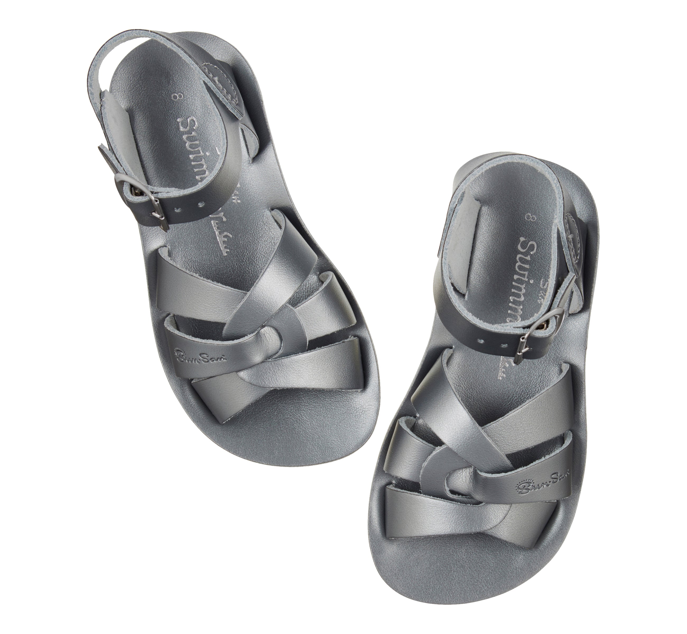 Swimmer Pewter Kids Sandal - Salt-Water Sandals UK