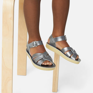 Swimmer Pewter Kids Sandal - All Kids Sandals - Salt-Water Sandals UK
