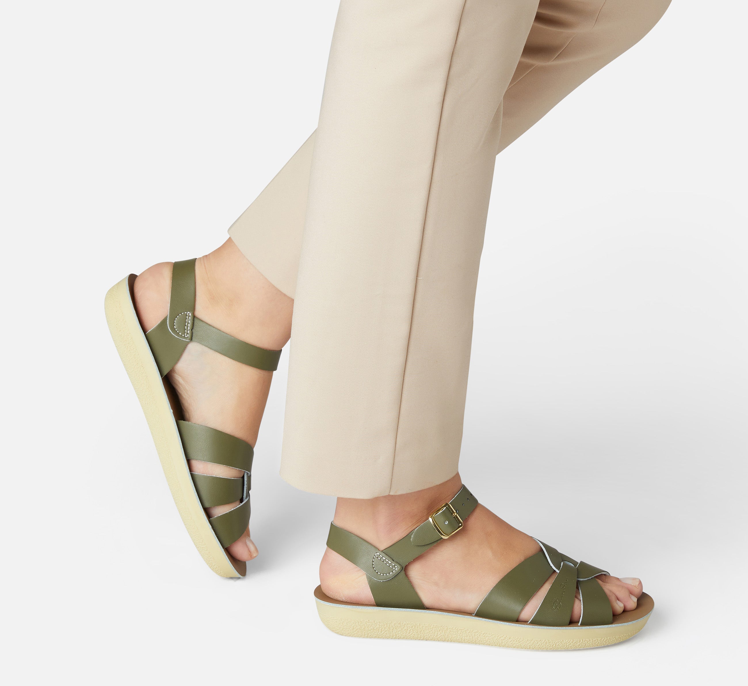 Swimmer Olive Womens Sandal - Salt-Water Sandals UK