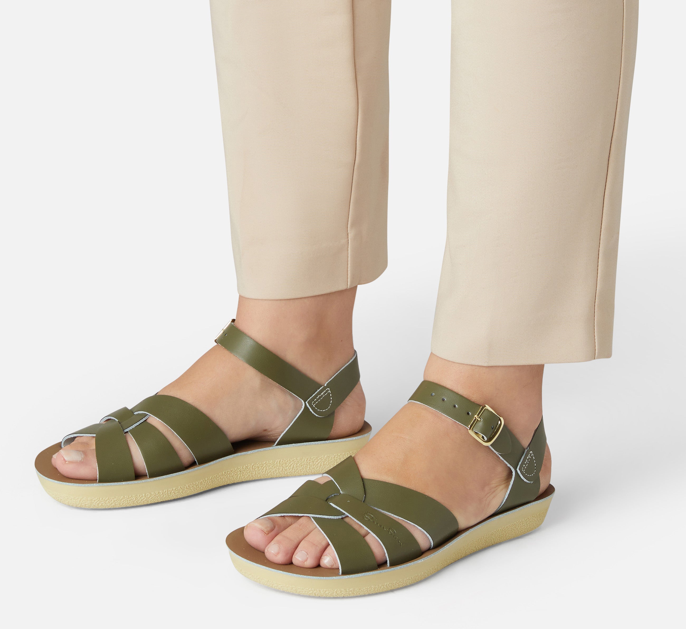 Swimmer Olive Womens Sandal - Salt-Water Sandals UK