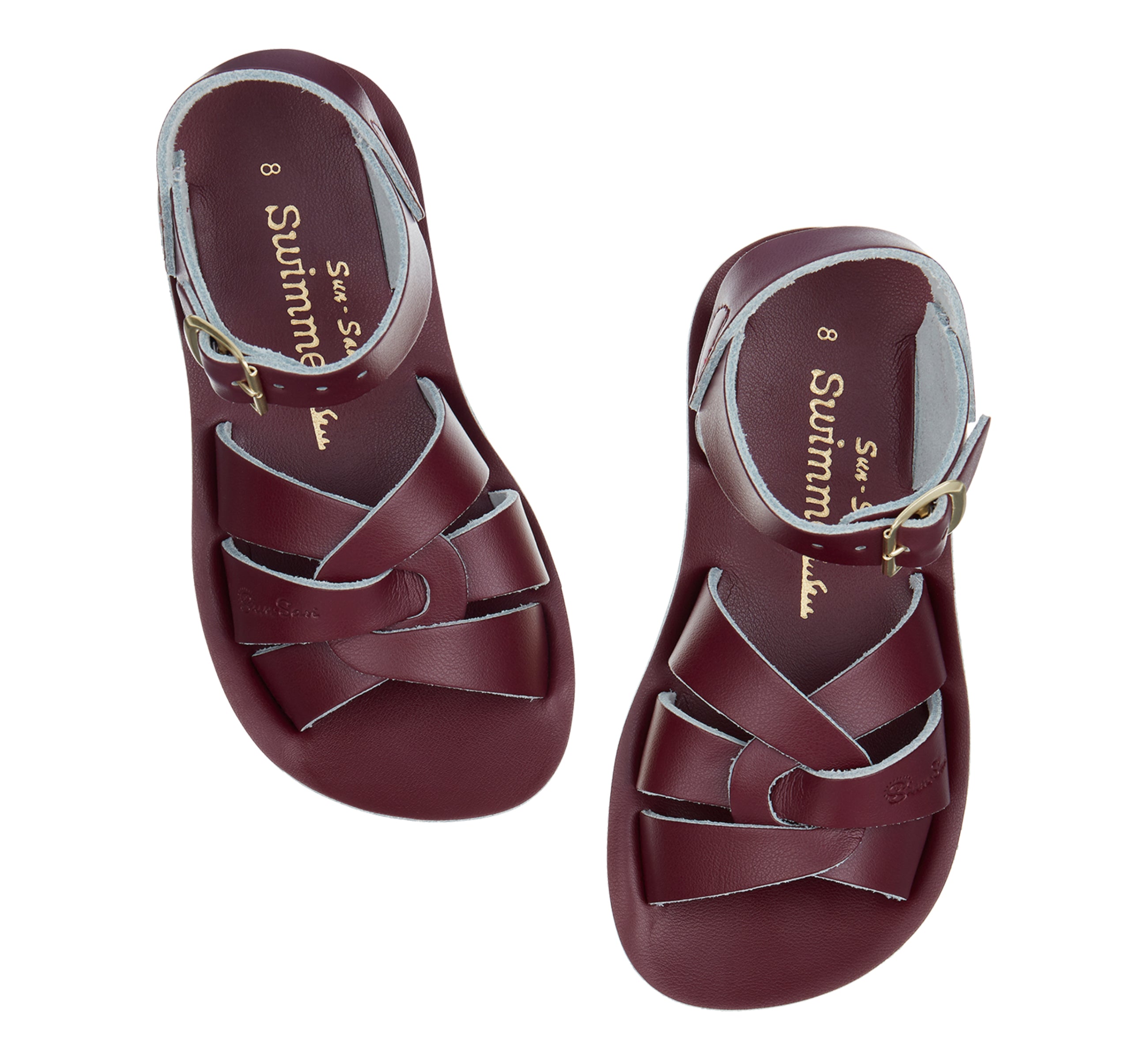 Swimmer Claret Kids Sandal - Salt-Water Sandals UK