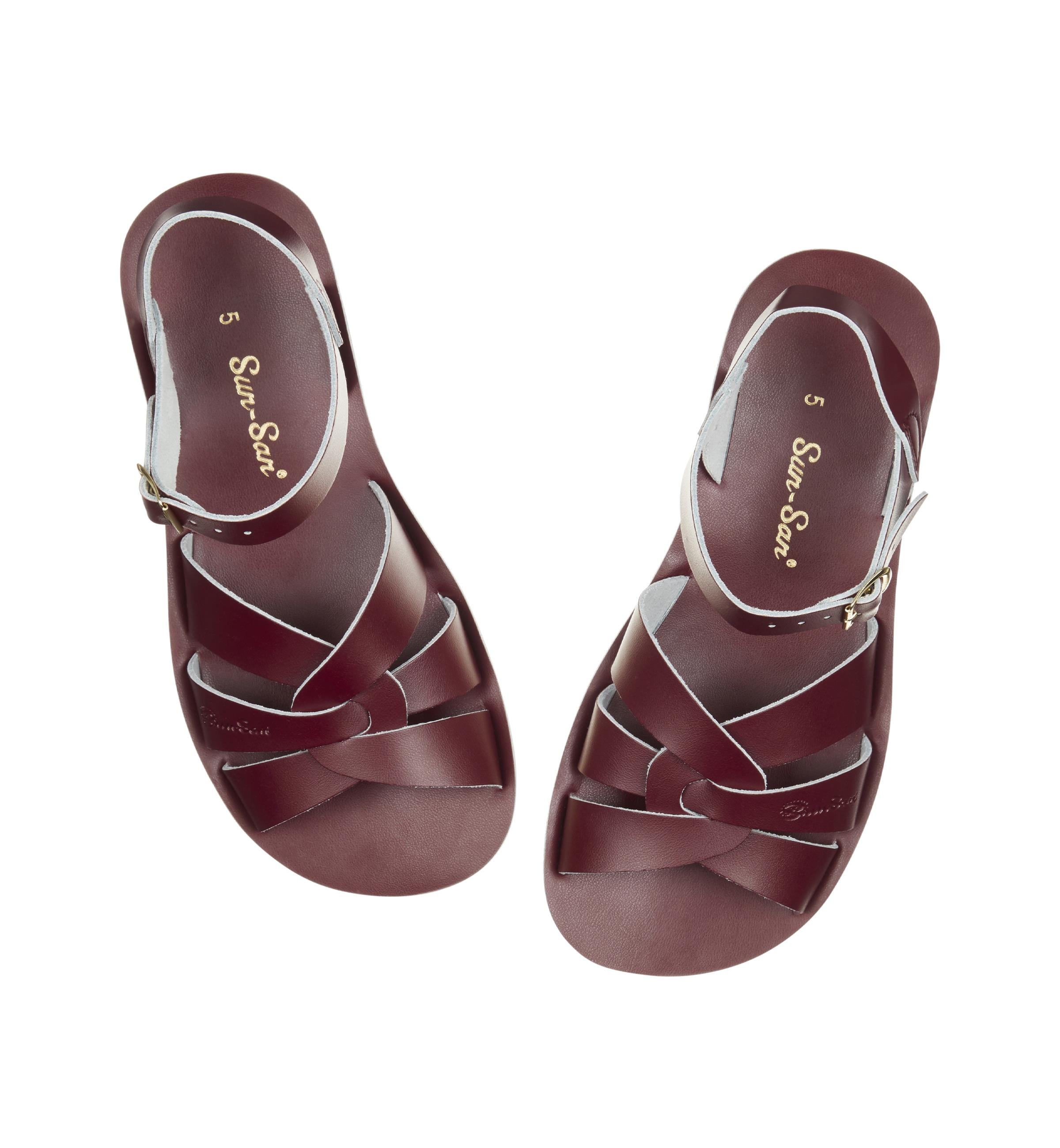 Swimmer Claret Womens Sandal - Salt-Water Sandals UK