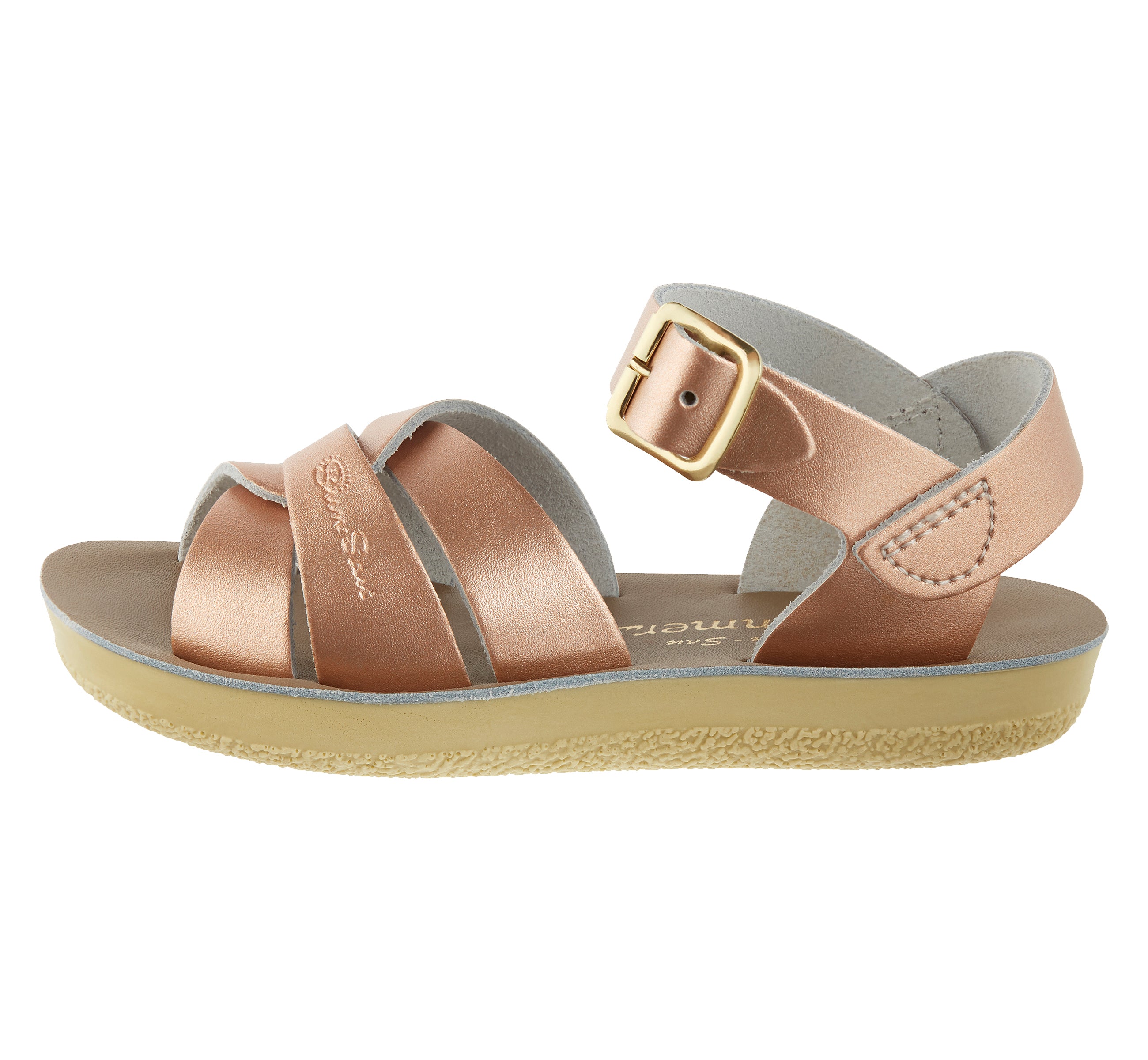 Swimmer Rose Gold Kids Sandal - Salt-Water Sandals UK