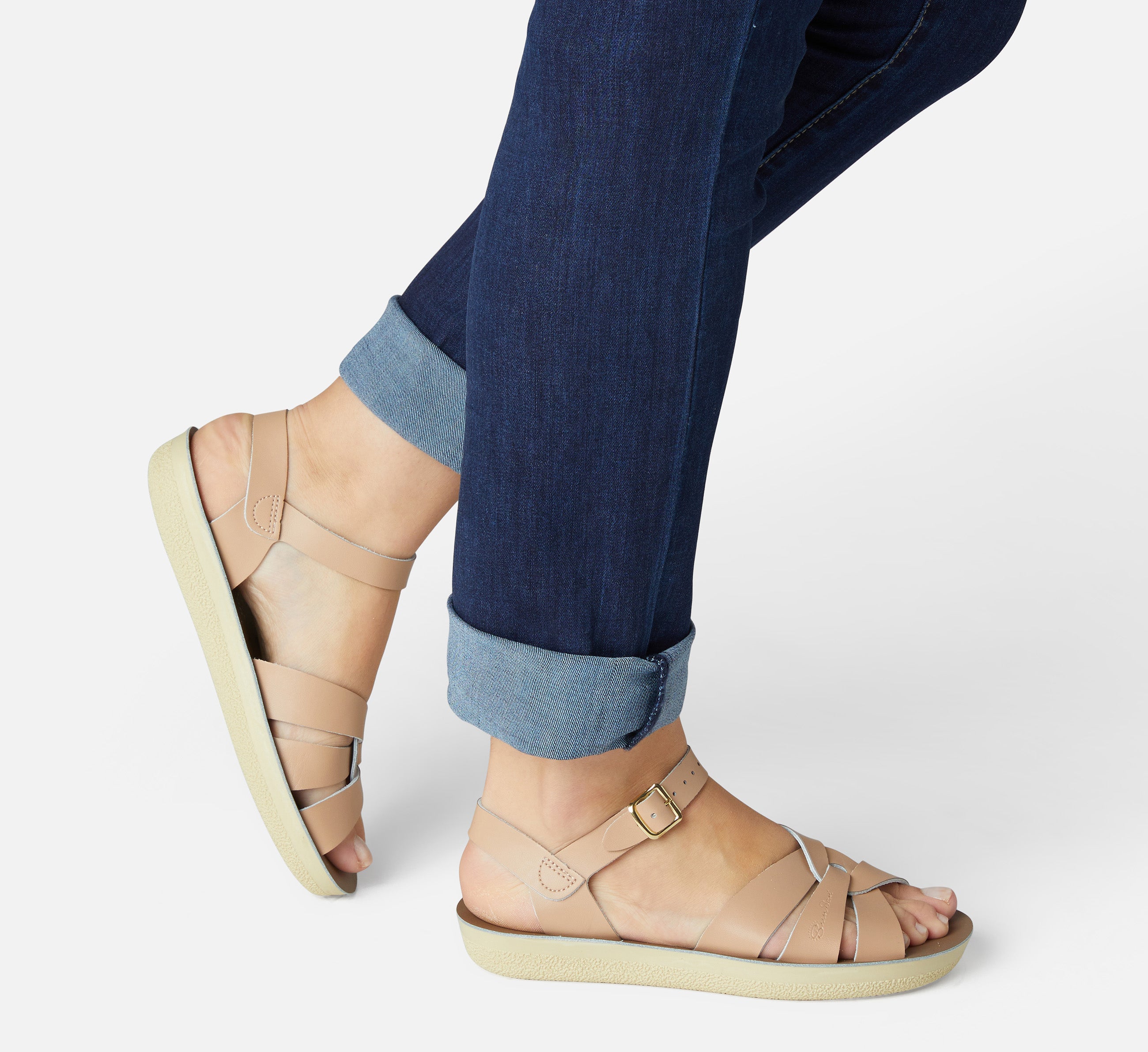 Swimmer Latte Womens Sandal - Salt-Water Sandals UK