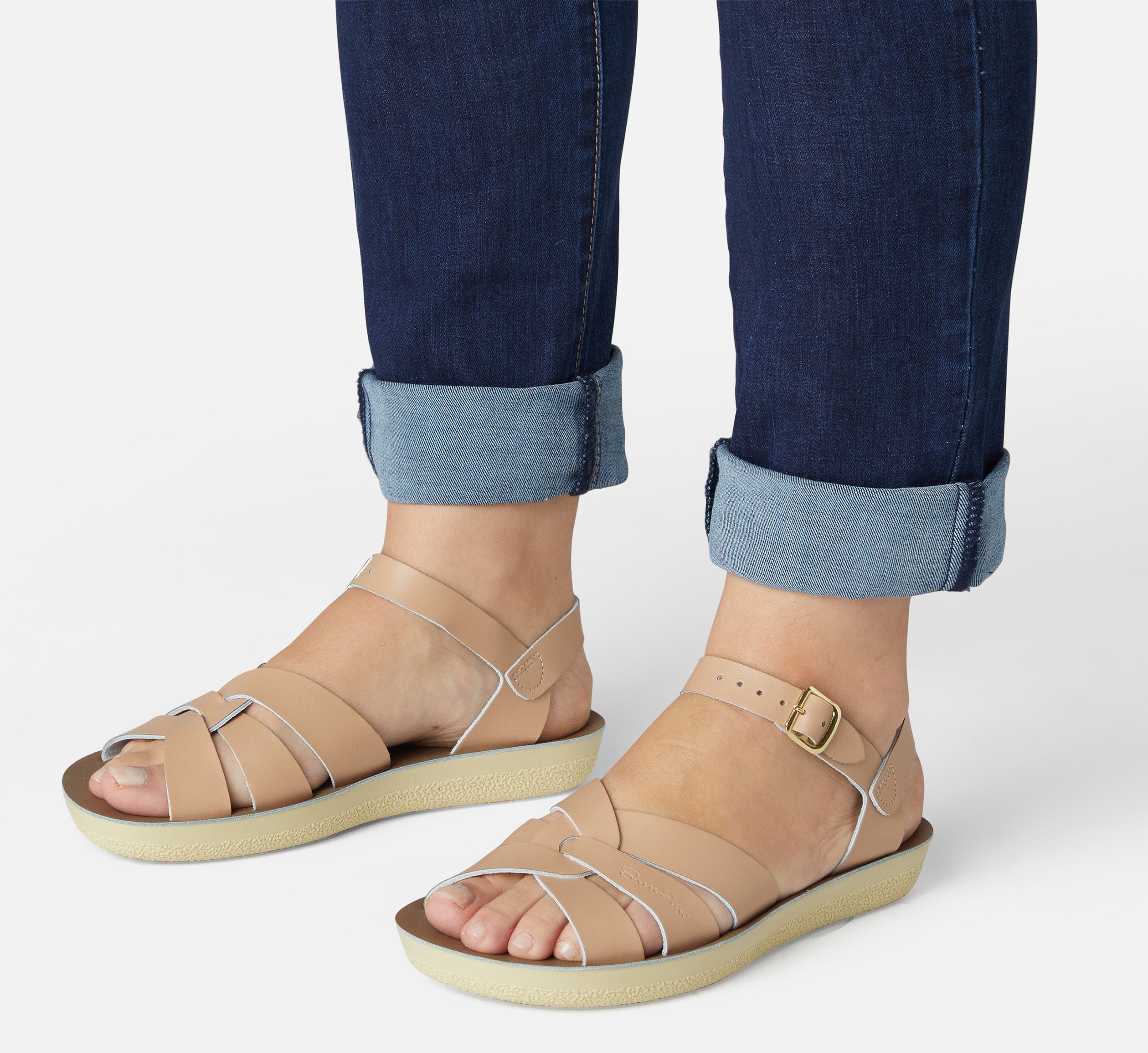 Swimmer Latte Womens Sandal - Salt-Water Sandals UK