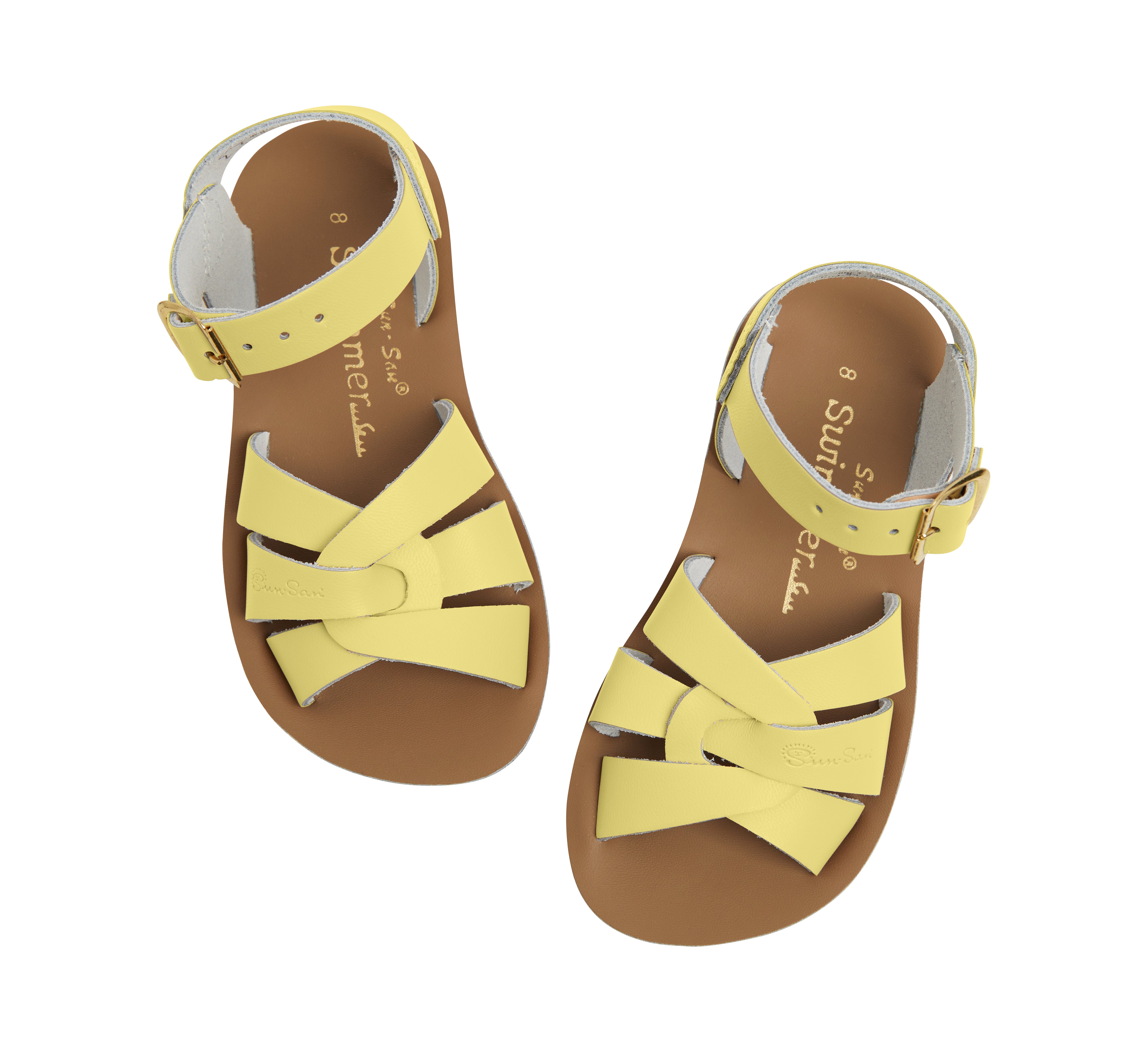Swimmer Butter Yellow Kids Sandal - Salt-Water Sandals UK