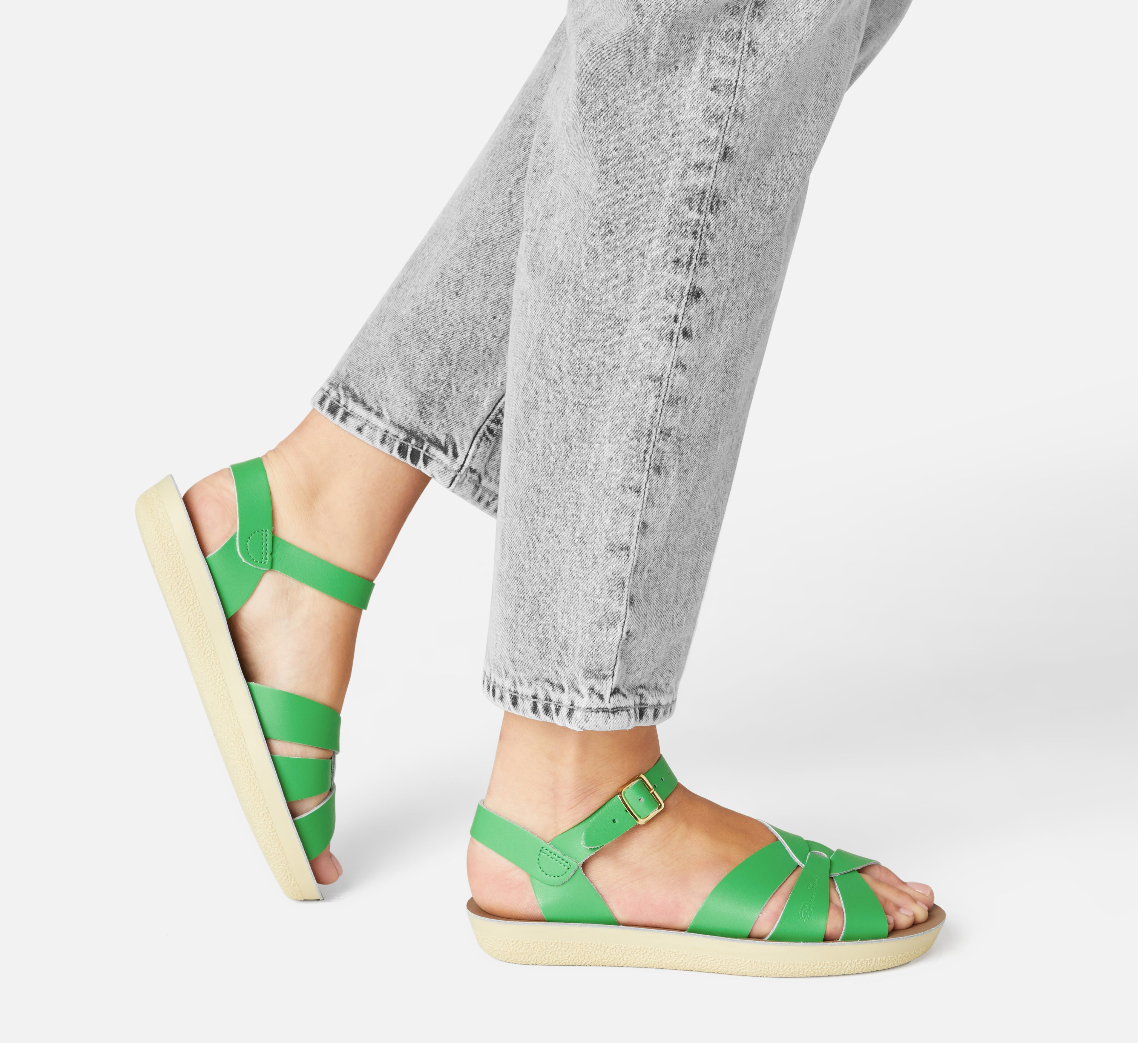 Swimmer Kelly Green Womens Sandal - Salt-Water Sandals UK