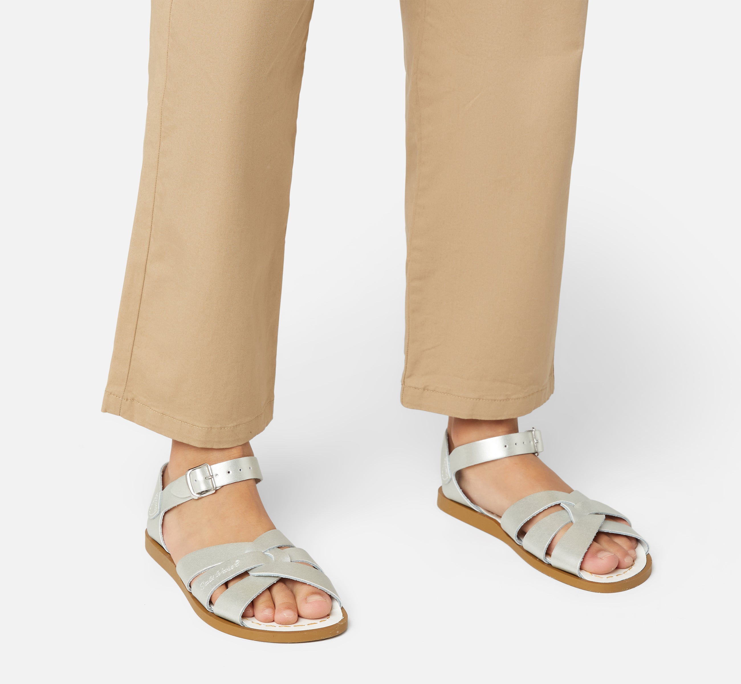 Original Silver Kids Sandal - Salt-Water Sandals UK