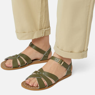 Original Olive Womens Sandal - Women's Wide Fit Sandals - Salt-Water Sandals UK