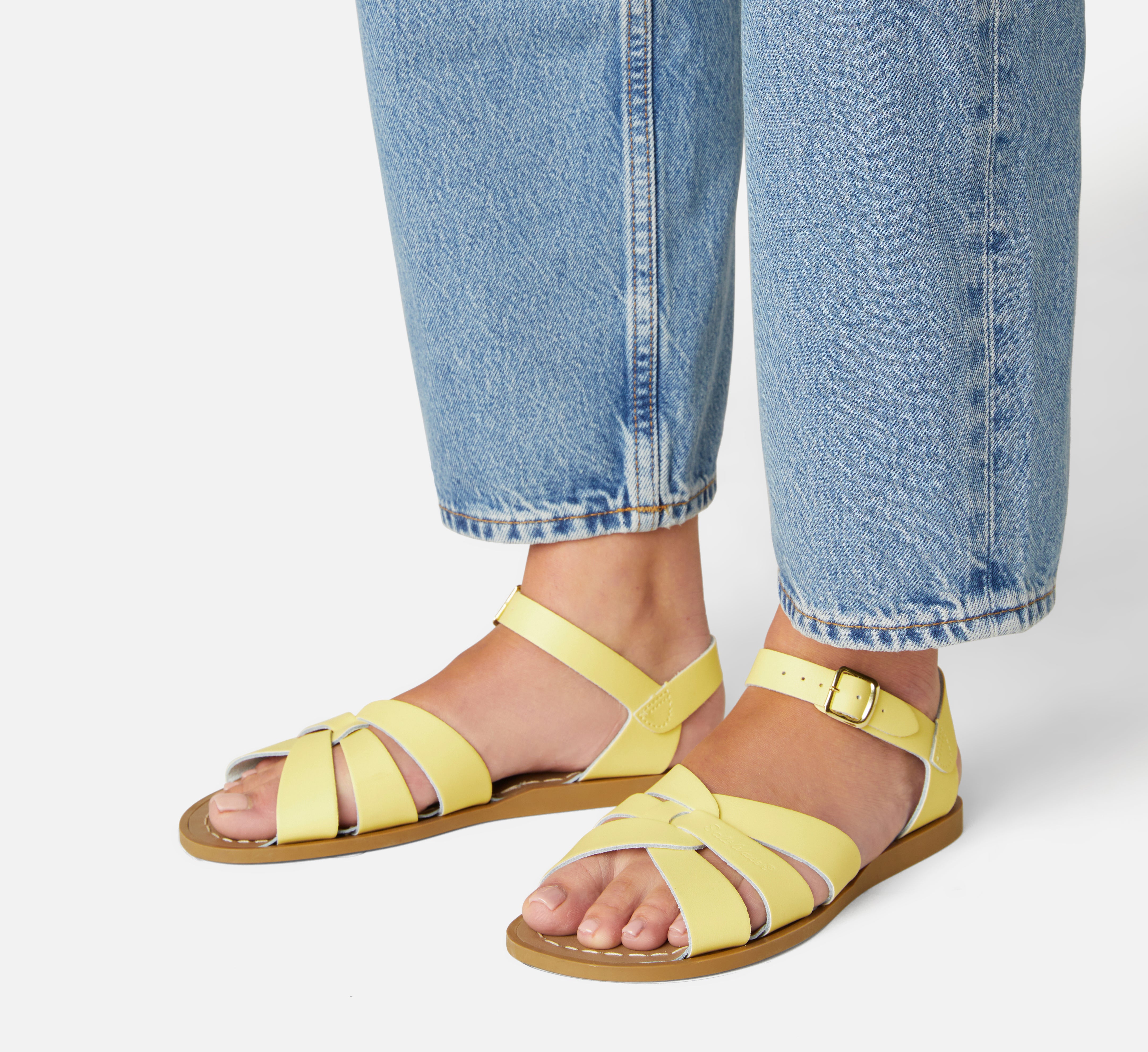 Original Butter Yellow Womens Sandal - Salt-Water Sandals UK