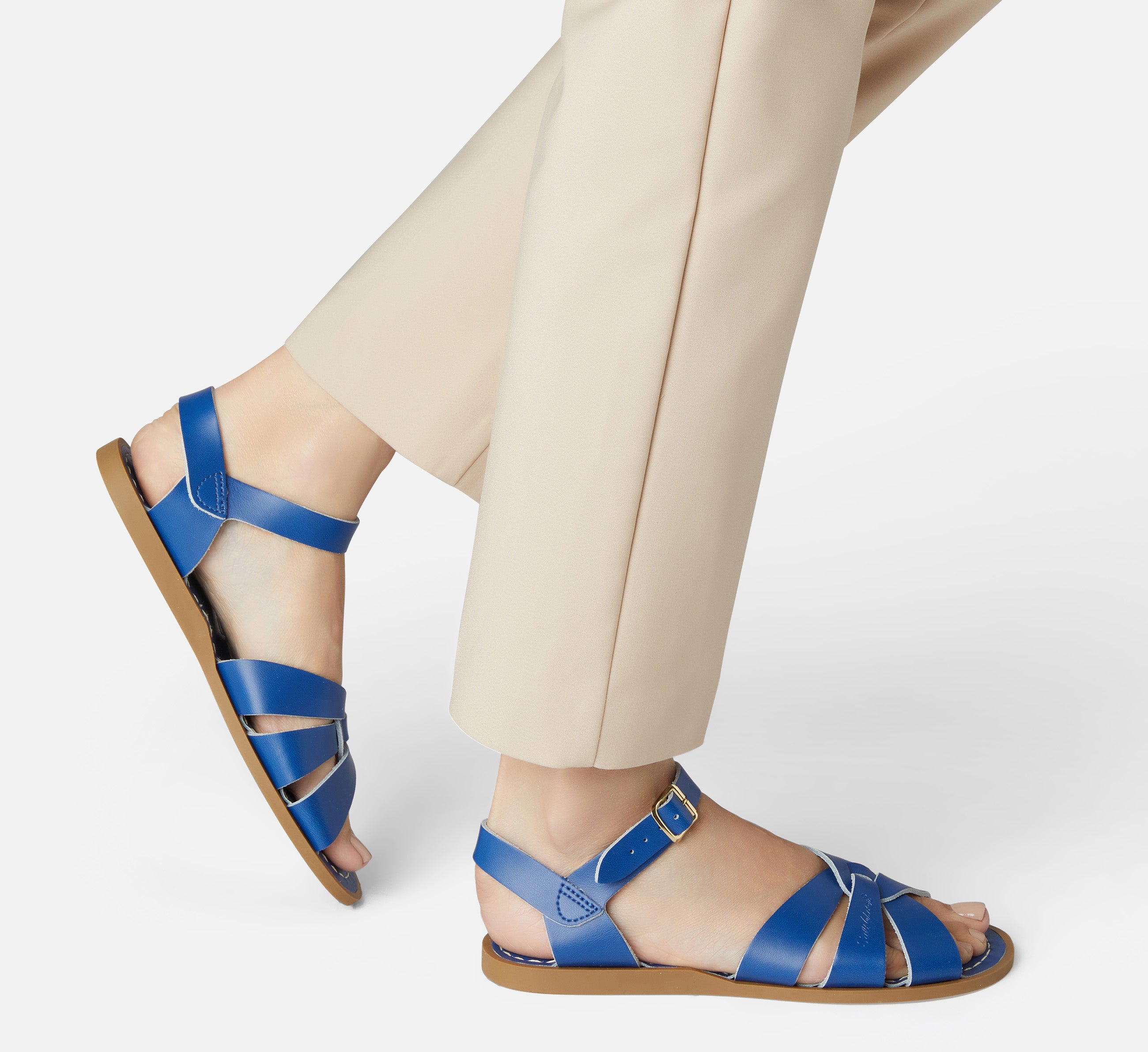 Original Cobalt Blue Womens Sandal - Salt-Water Sandals UK