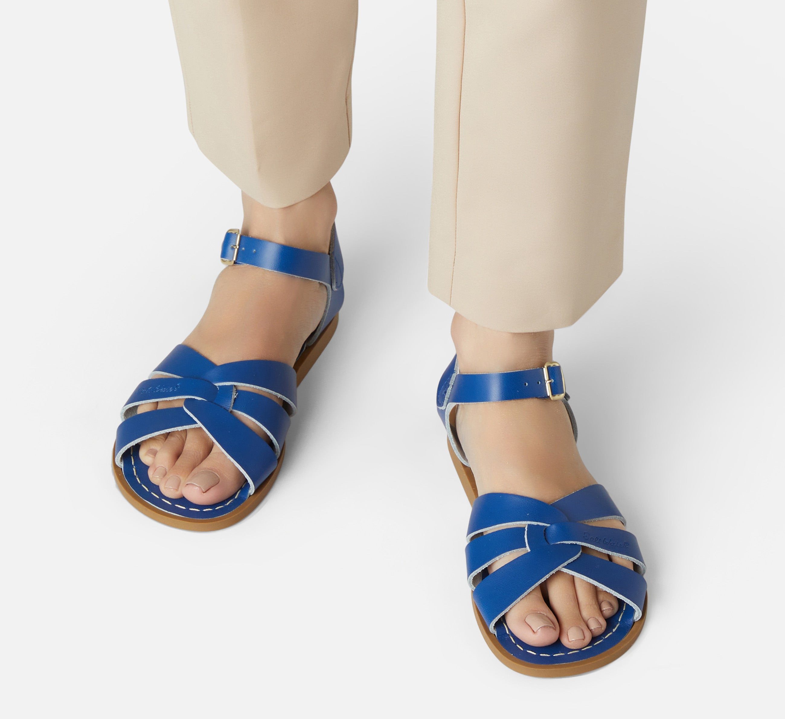 Original Cobalt Blue Womens Sandal - Salt-Water Sandals UK