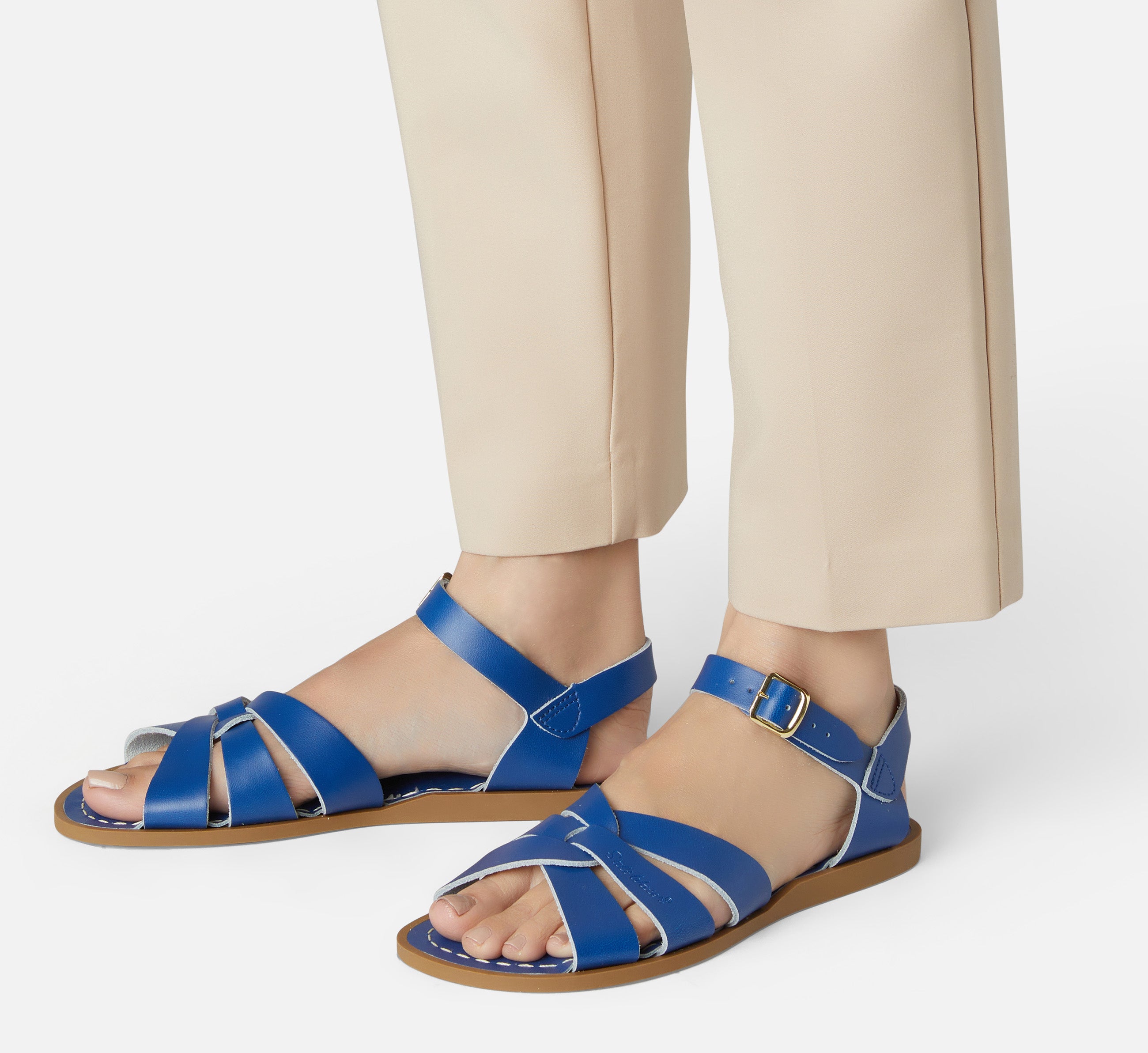 Original Cobalt Blue Womens Sandal - Salt-Water Sandals UK