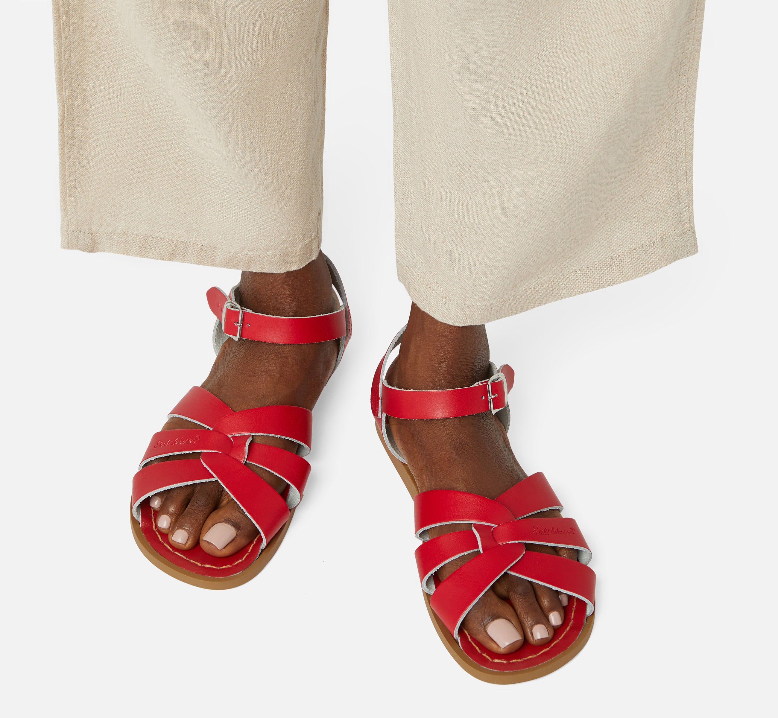 Original Red Womens Sandal - Salt-Water Sandals UK