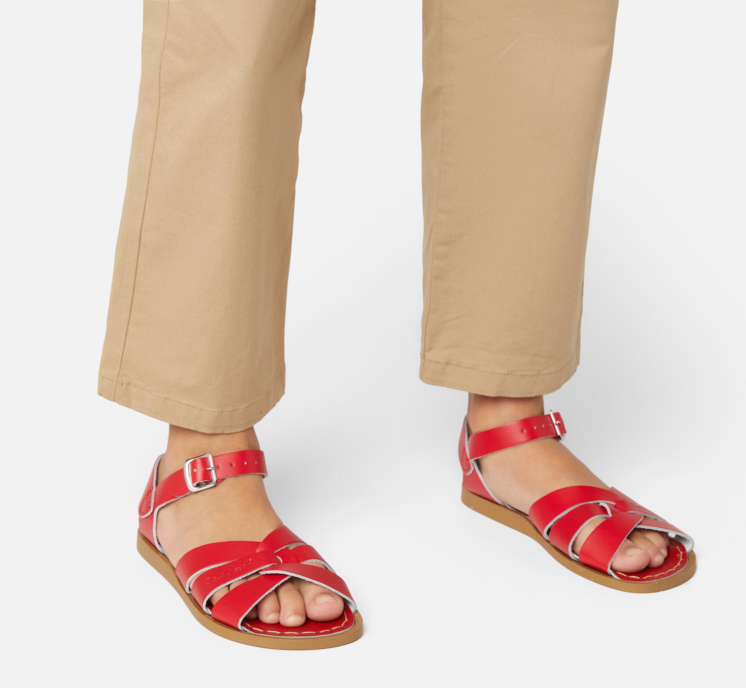 Original Red Kids Sandal - Salt-Water Sandals UK