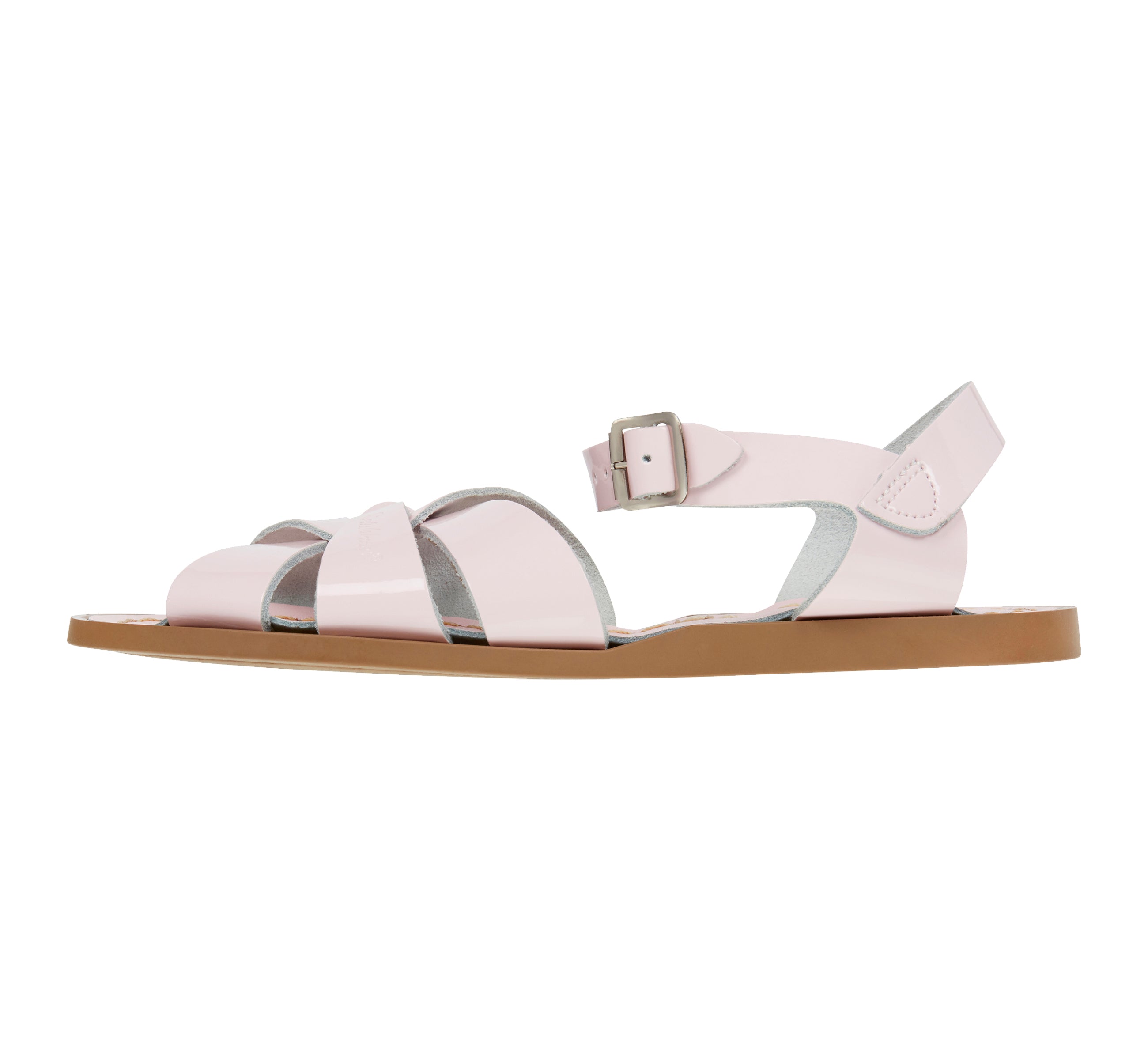 Original Shiny Pink Kids Sandal - Salt-Water Sandals UK