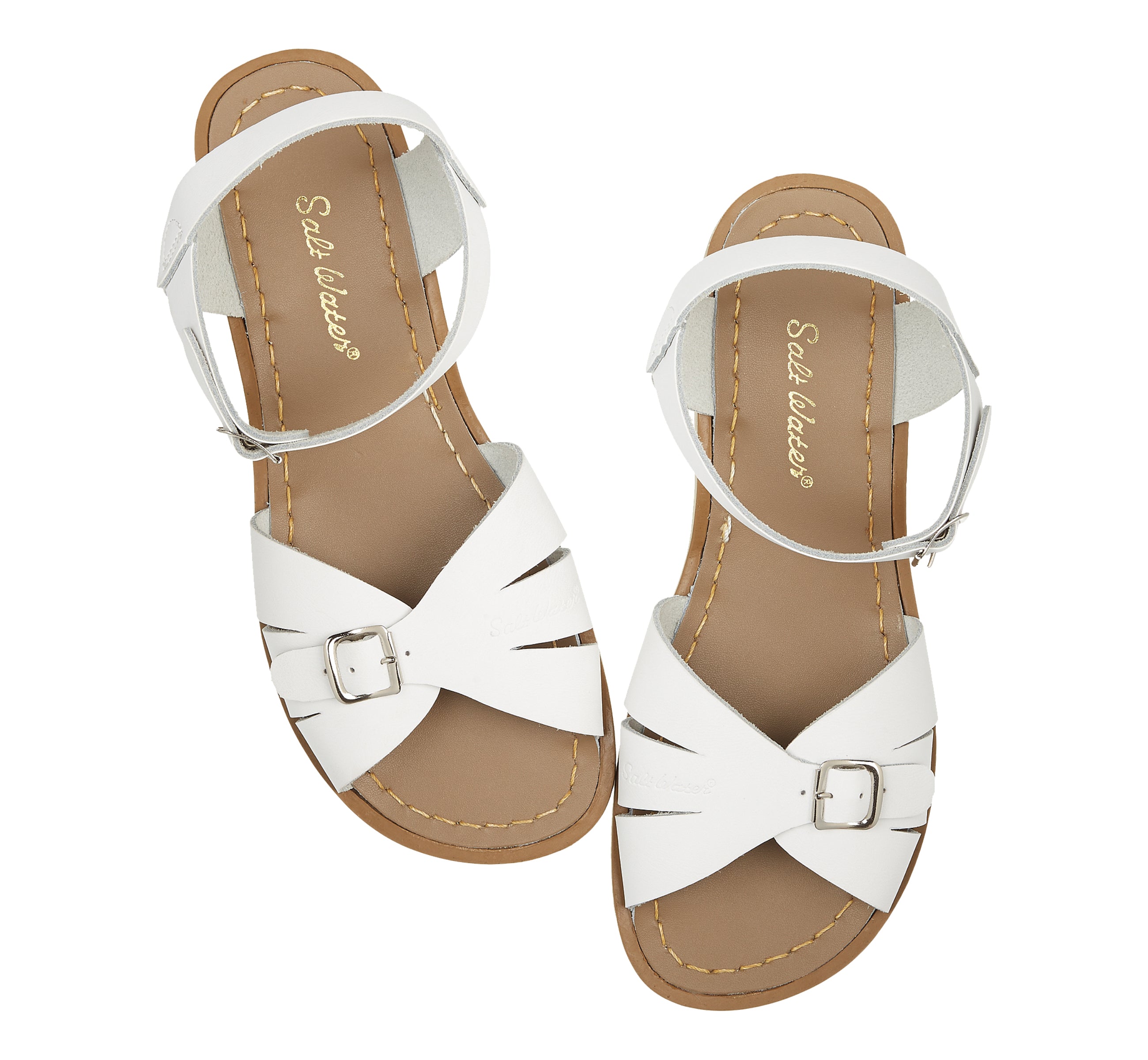 Classic White Womens Sandal - Salt-Water Sandals UK