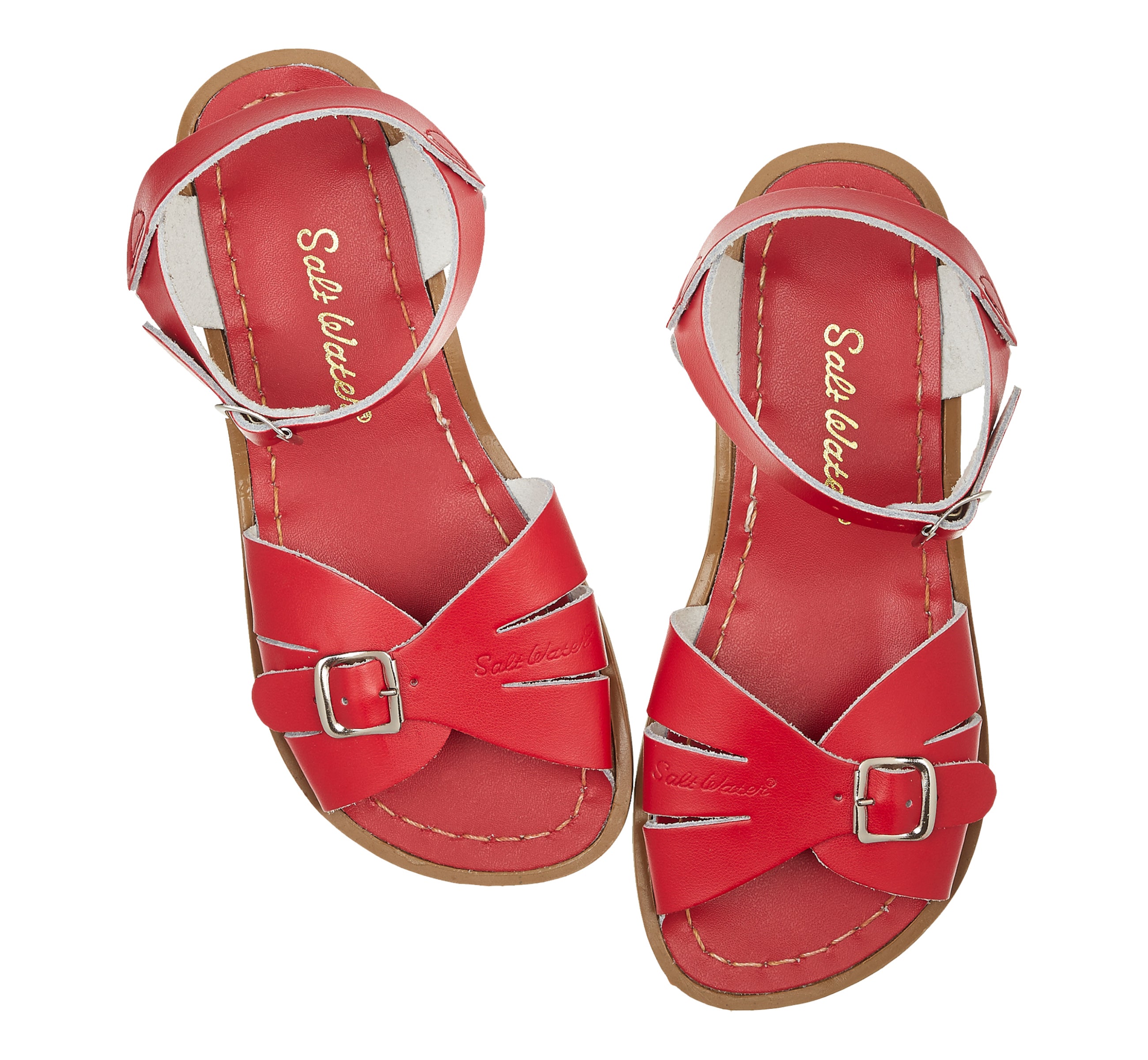 Classic Red Womens Sandal - Salt-Water Sandals UK
