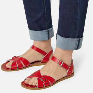Classic Red Womens Sandal - Women's Red Sandals - Salt-Water Sandals UK