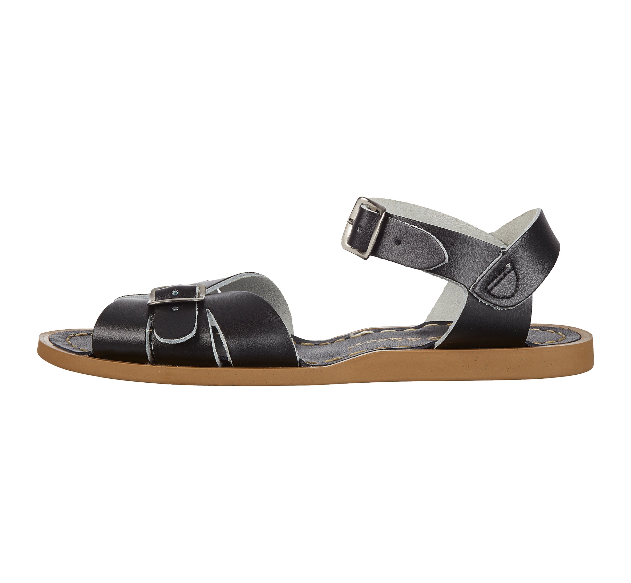 Classic Black Womens Sandal - Salt-Water Sandals UK