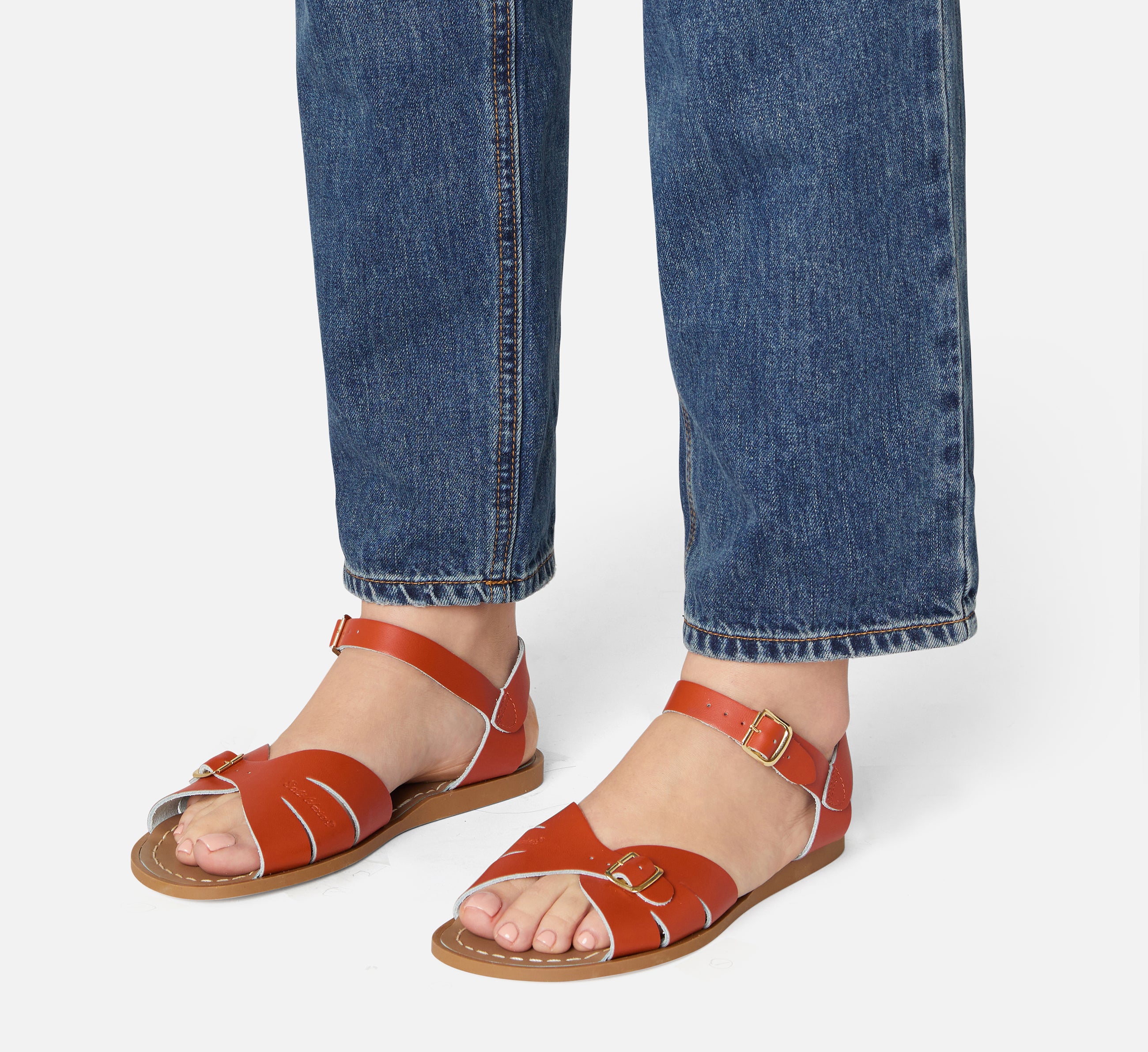 Classic Paprika Womens Sandal - Salt-Water Sandals UK