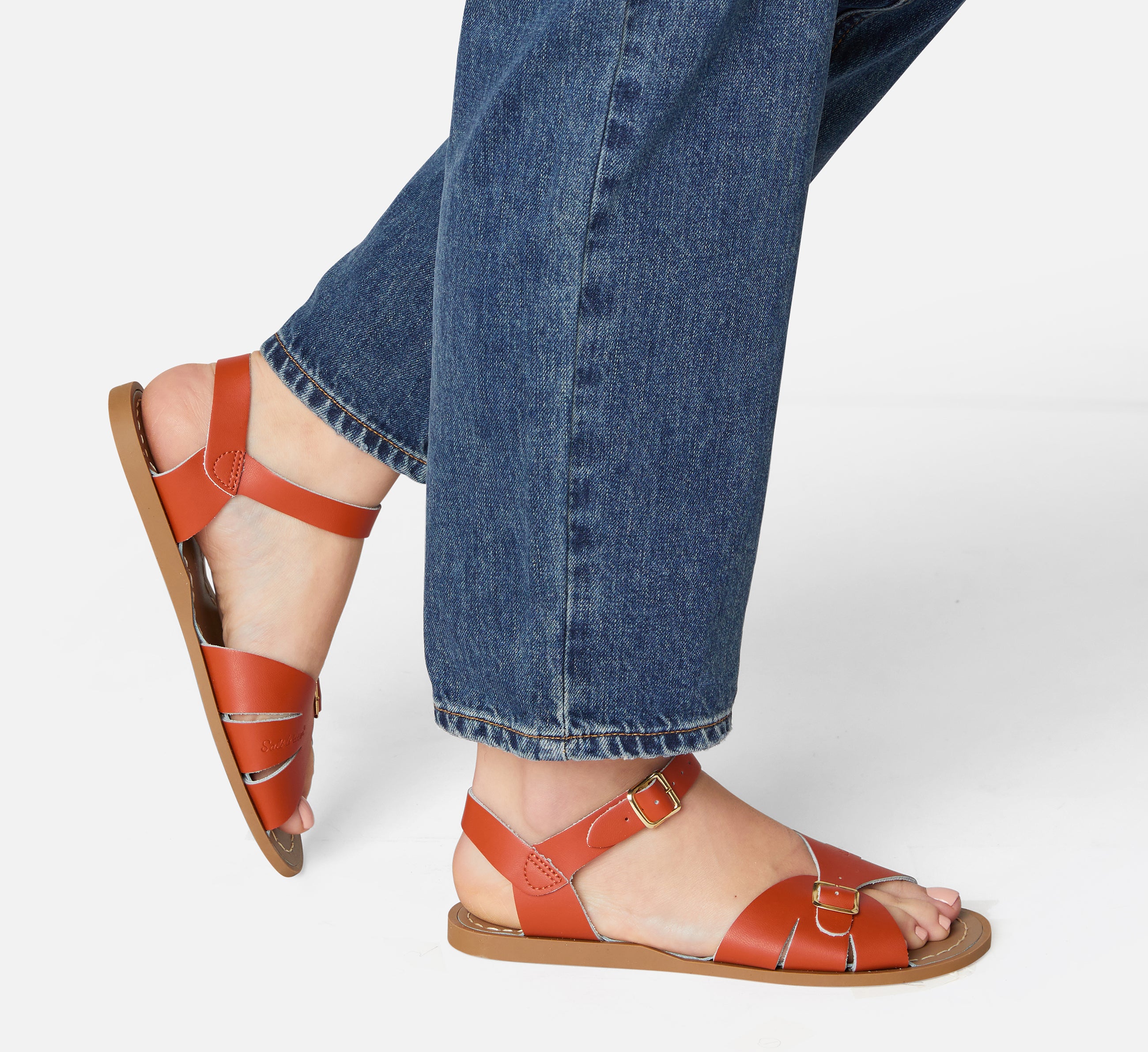 Classic Paprika Womens Sandal - Salt-Water Sandals UK