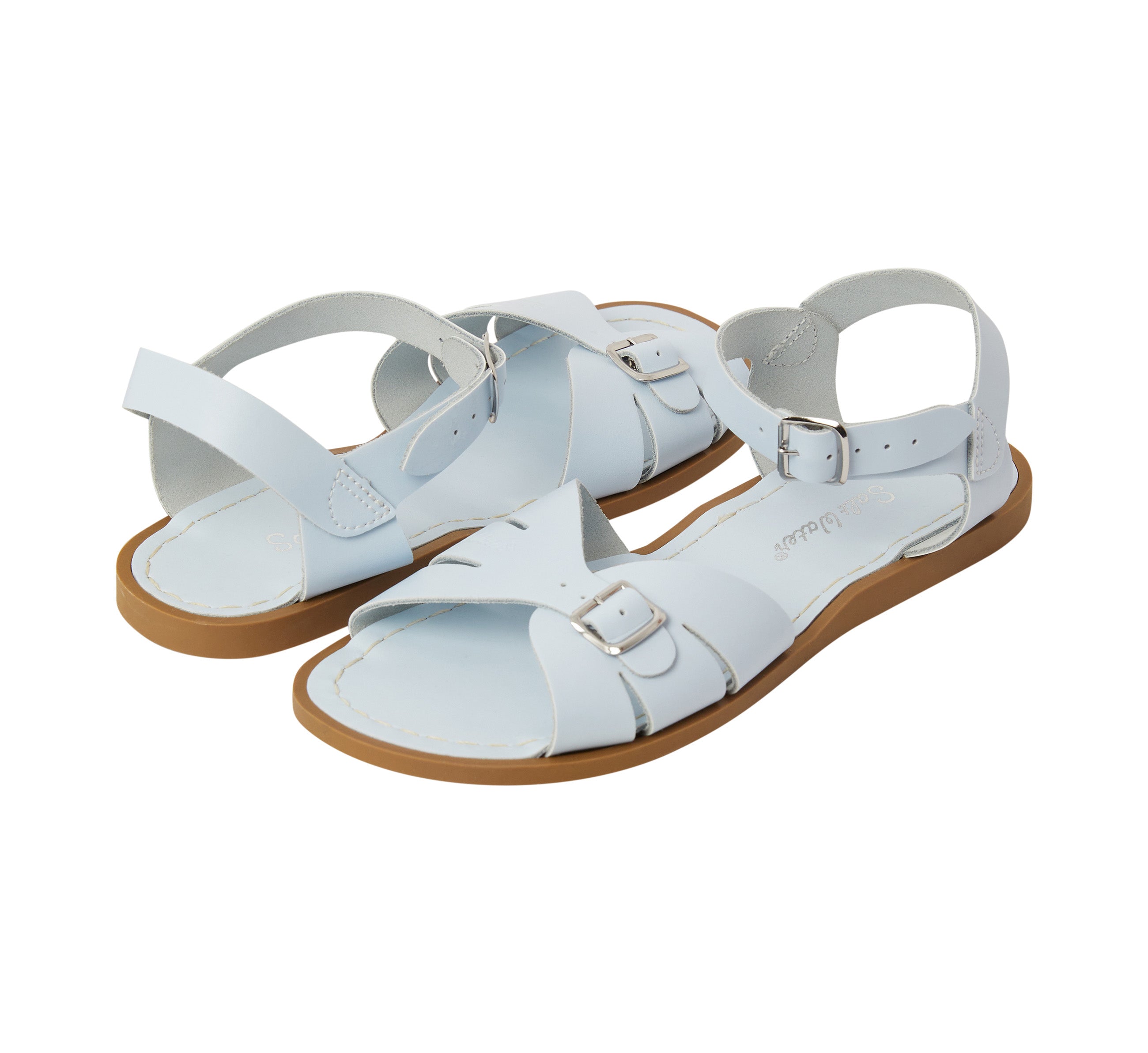 Classic Light Blue Womens Sandal - Salt-Water Sandals UK