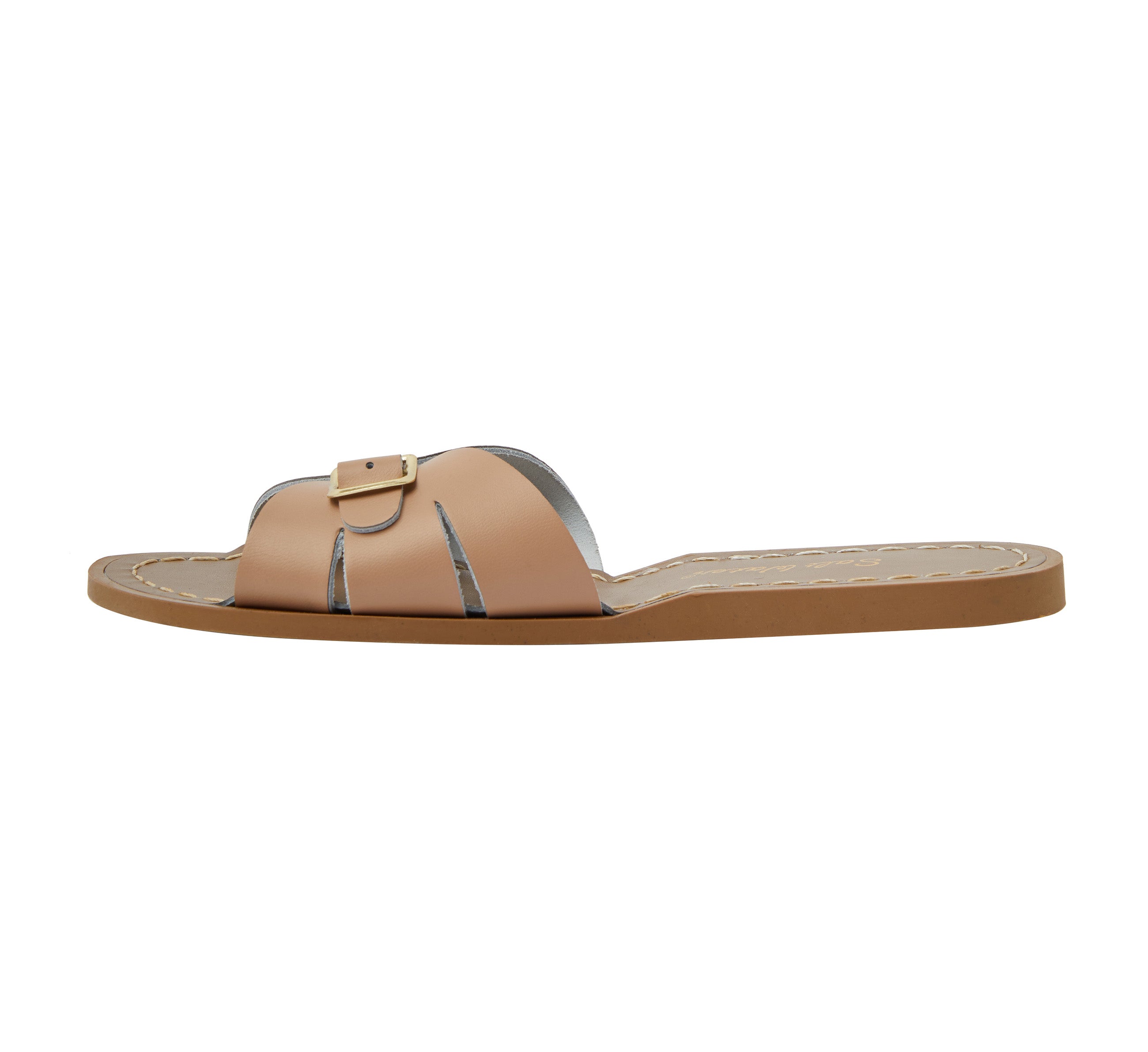 Classic Slide Latte Womens Sandal - Salt-Water Sandals UK