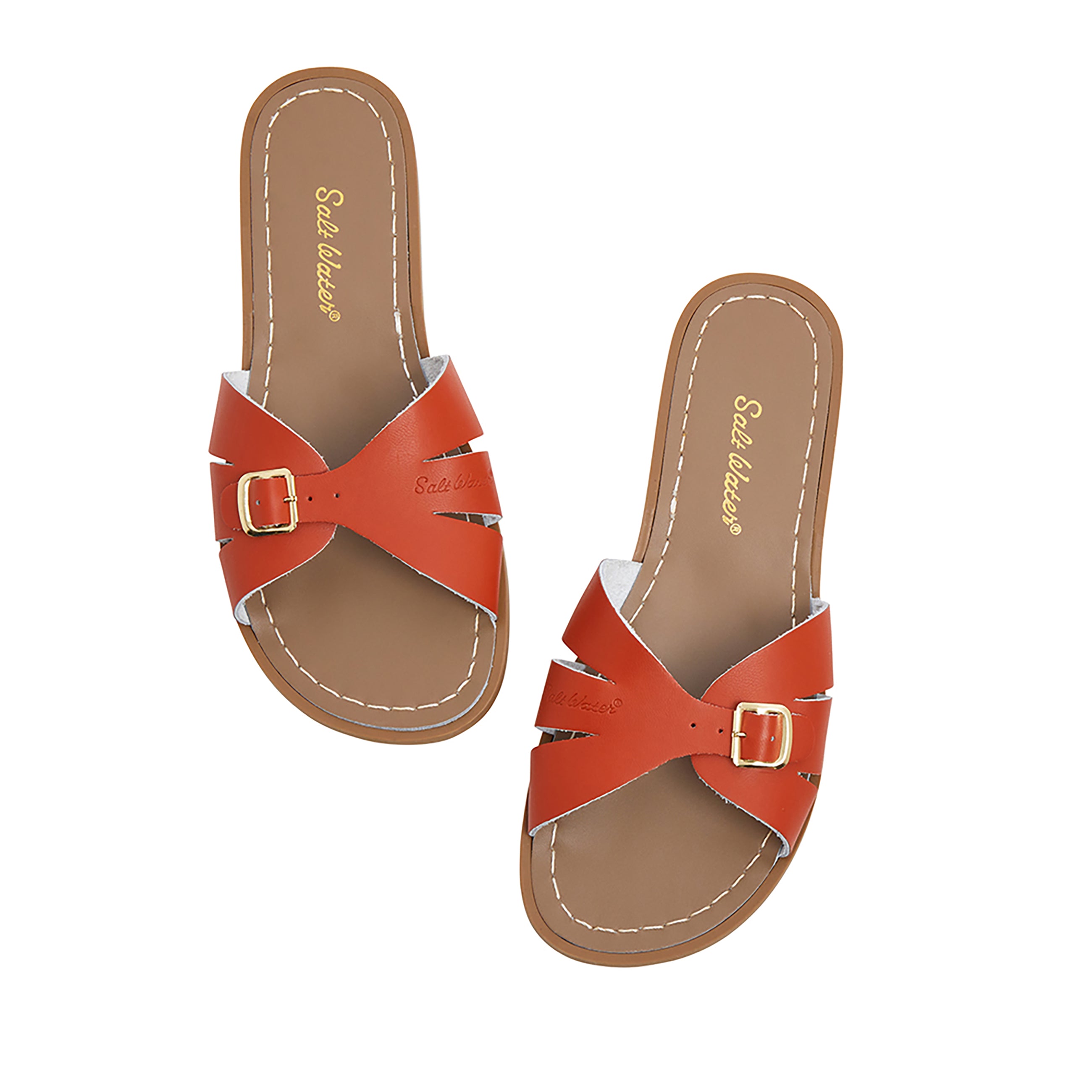 Classic Slide Paprika Womens Sandal - Salt-Water Sandals UK