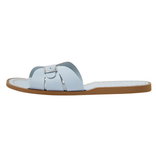 Classic Slide Light Blue Womens Sandal - Women's Wide Fit Sandals - Salt-Water Sandals UK
