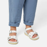 Sweetheart White Kids Sandal - All Kids Sandals - Salt-Water Sandals UK