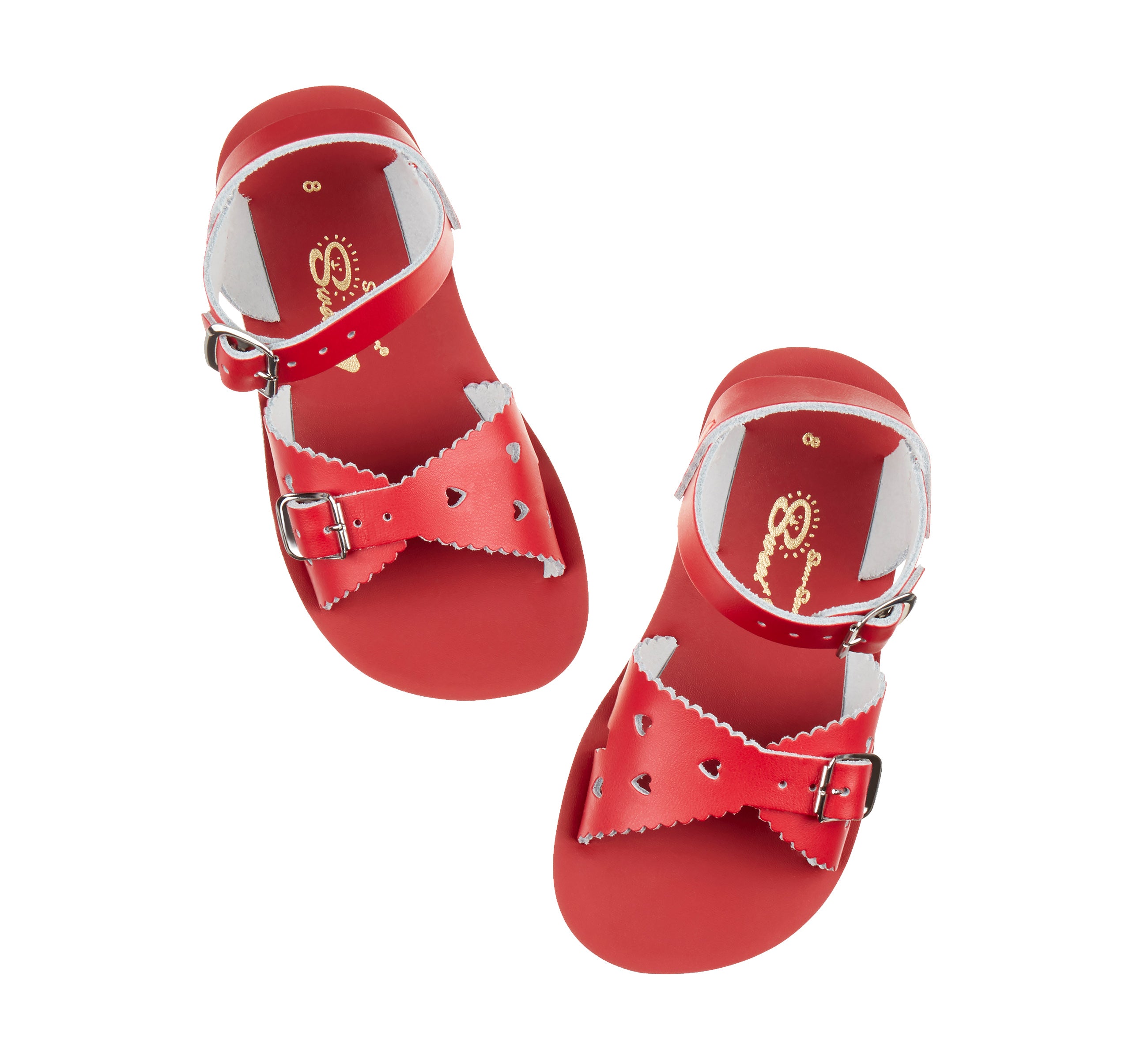 Sweetheart Red Kids Sandal - Salt-Water Sandals UK