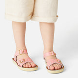 Sweetheart Pink Kids Sandal - New In - Salt-Water Sandals UK