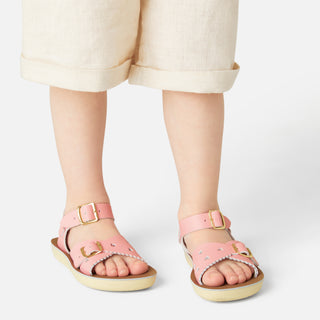 Sweetheart Pink Kids Sandal - Salt-Water Sandals UK