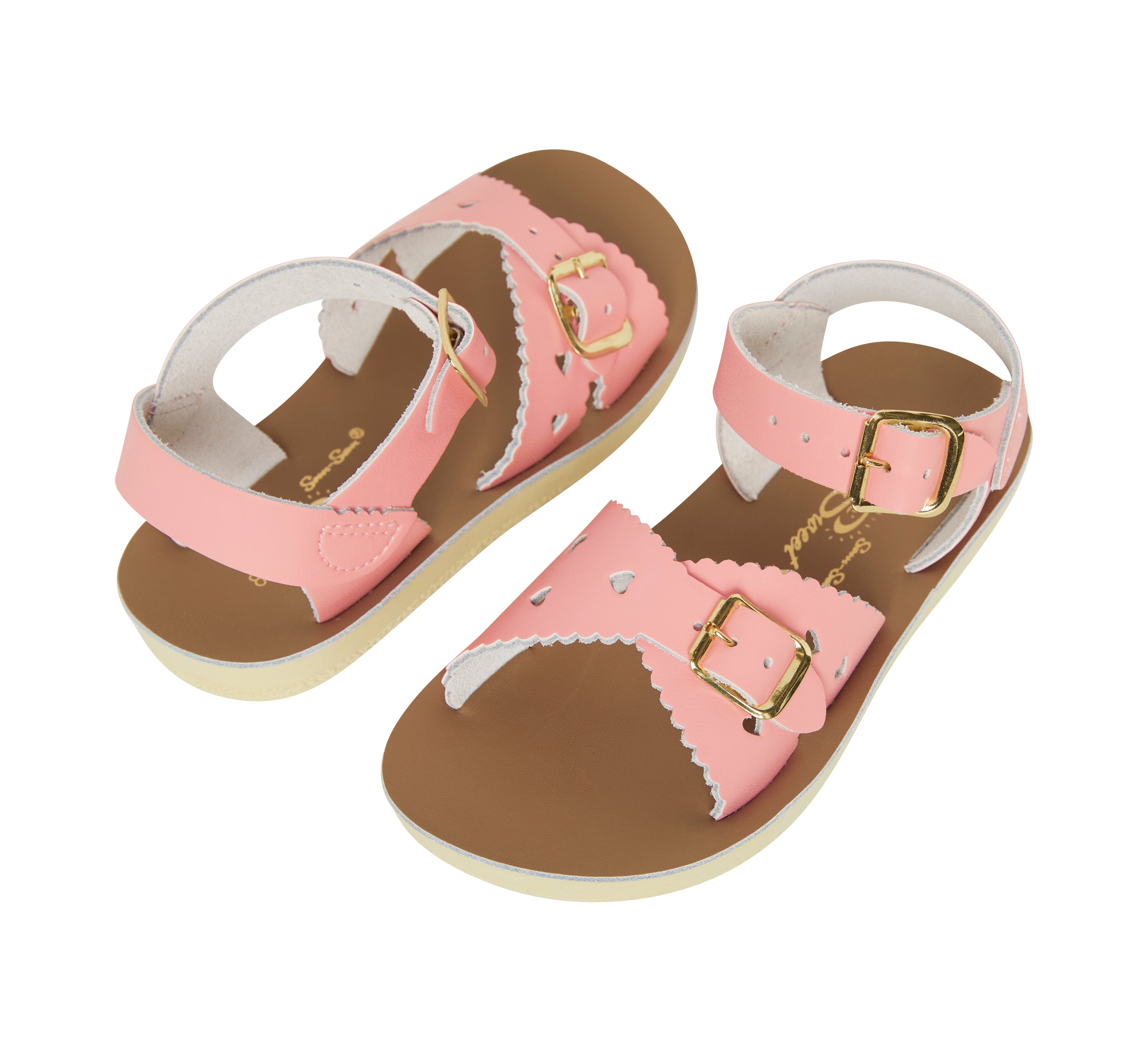 Sweetheart Pink Kids Sandal - Salt-Water Sandals UK