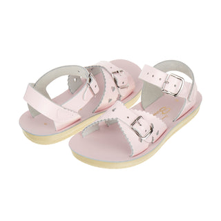 Sweetheart Shiny Pink Kids Sandal - Soft Sole Kids Sandals - Salt-Water Sandals UK