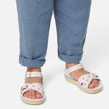 Sweetheart Shiny Pink Kids Sandal - Soft Sole Kids Sandals - Salt-Water Sandals UK