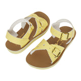 Sweetheart Butter Yellow Kids Sandal - Kids Double Buckle Sandals - Salt-Water Sandals UK