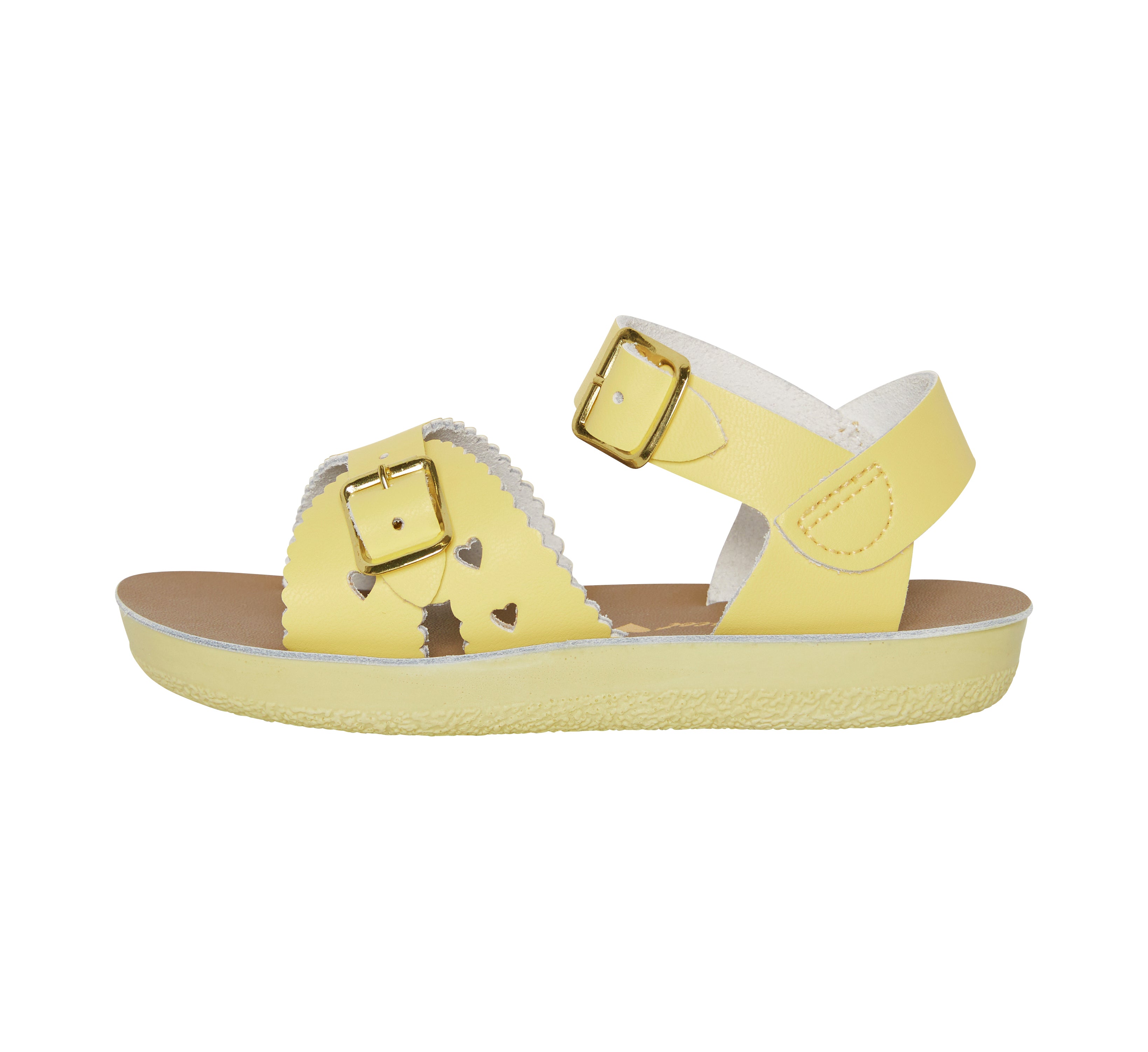 Sweetheart Butter Yellow Kids Sandal - Salt-Water Sandals UK