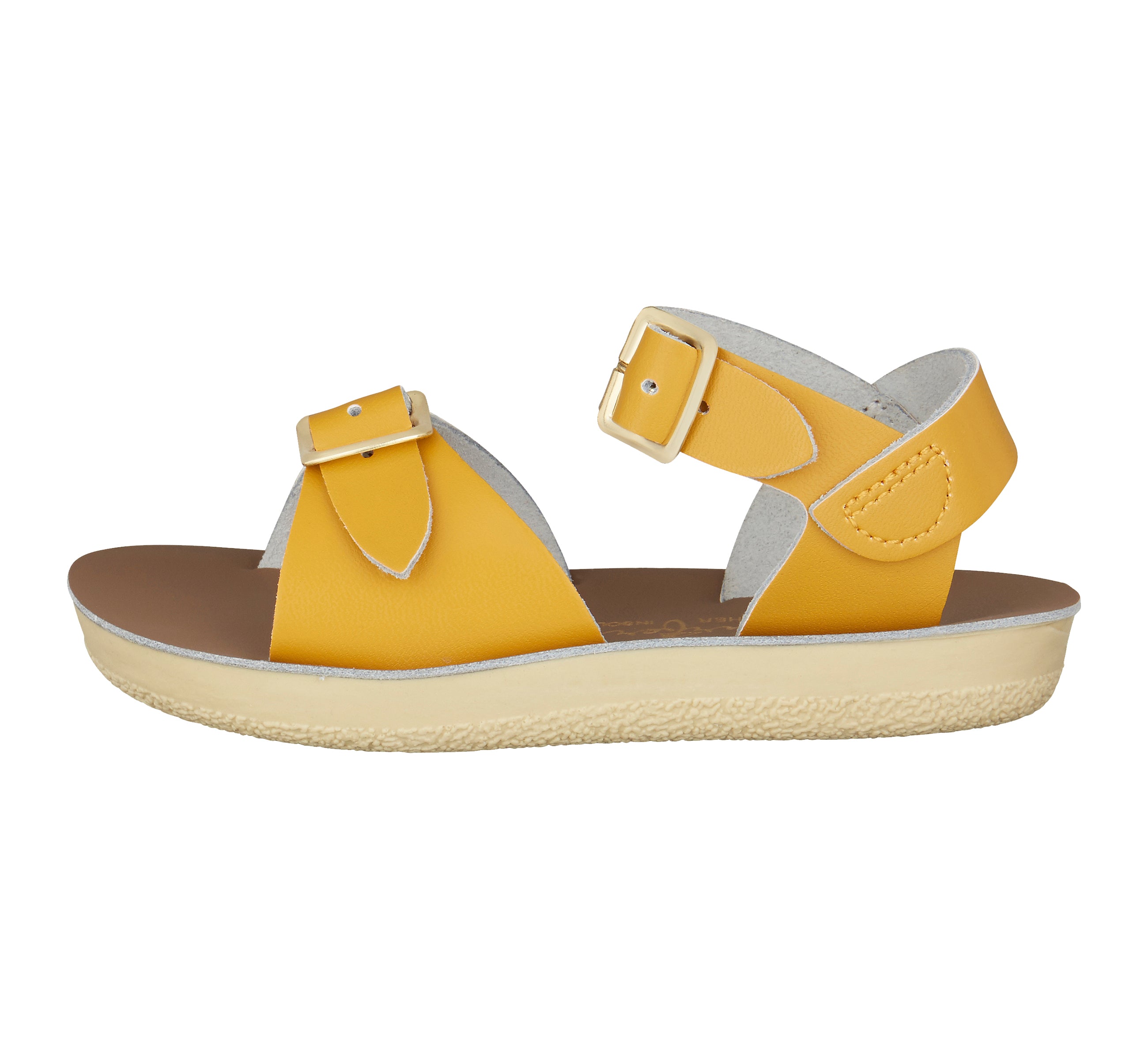 Surfer Mustard Kids Sandal - Salt-Water Sandals UK