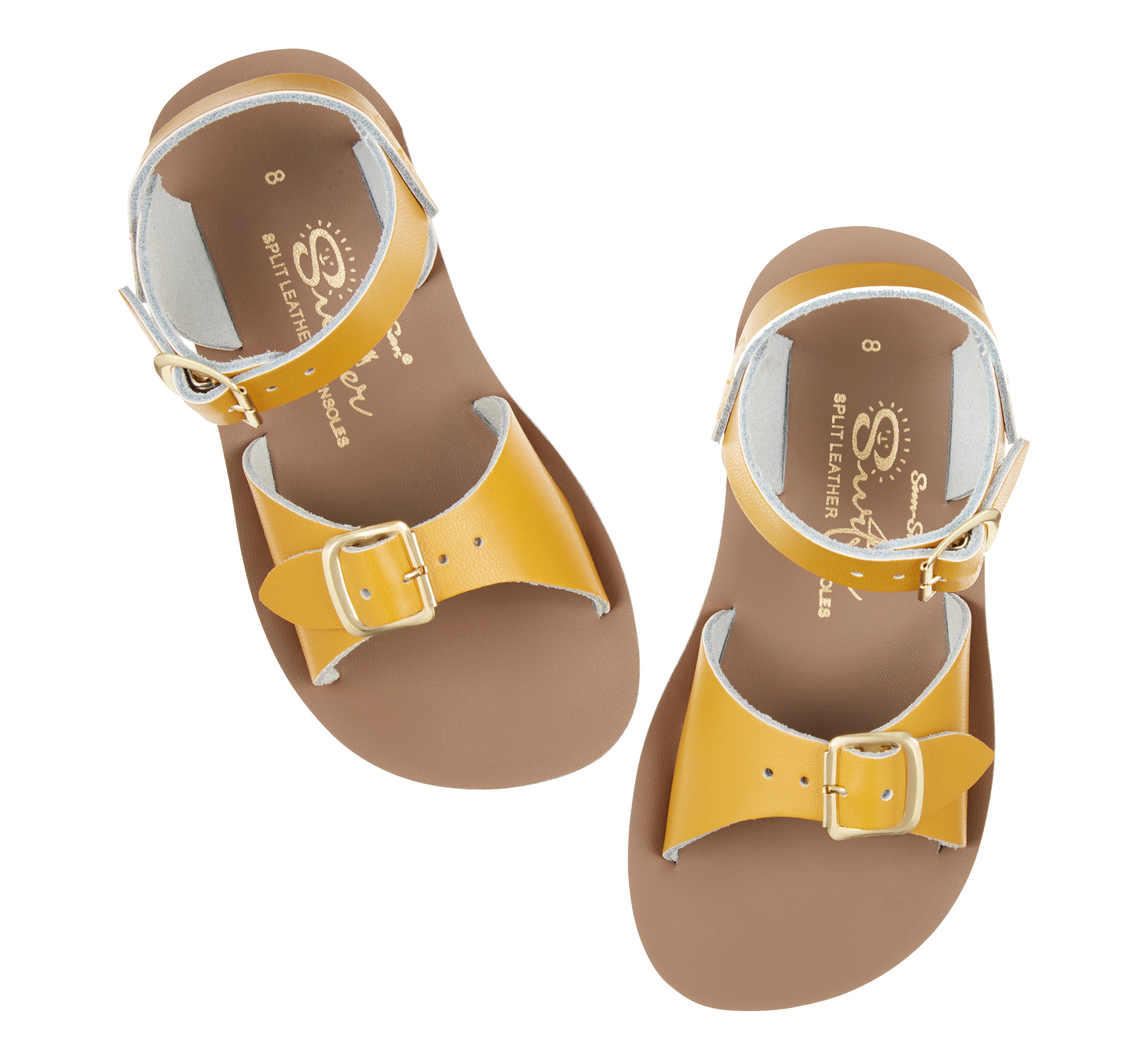 Surfer Mustard Kids Sandal - Salt-Water Sandals UK
