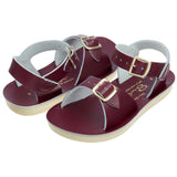 Surfer Claret Kids Sandal - All Kids Sandals - Salt-Water Sandals UK