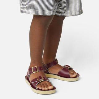 Surfer Claret Kids Sandal