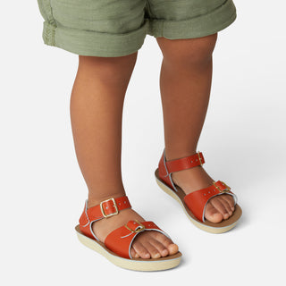 Surfer Paprika Kids Sandal - Women's Red Sandals - Salt-Water Sandals UK