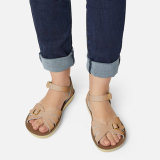 Boardwalk Latte Womens Sandal - All Womens Sandals - Salt-Water Sandals UK